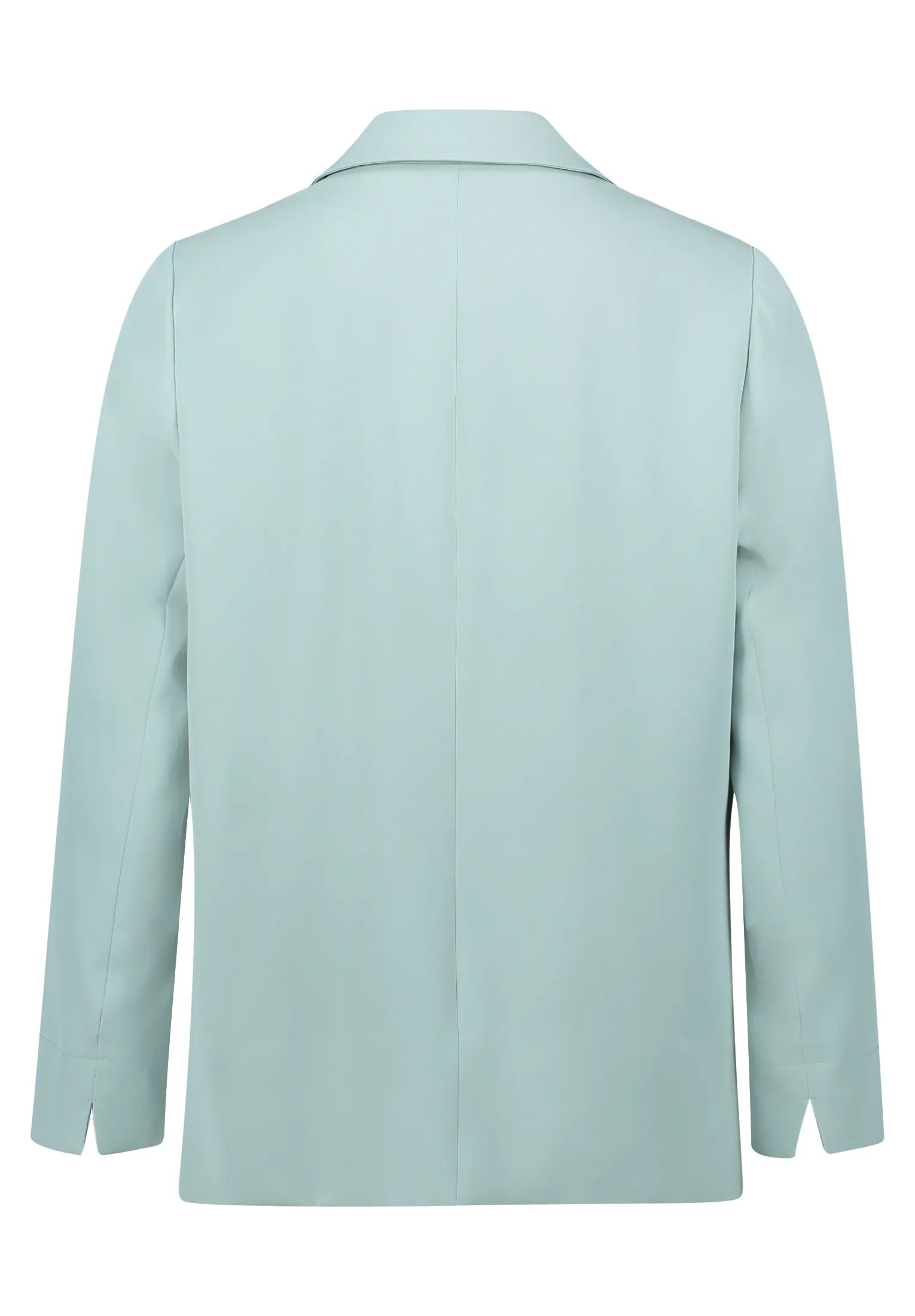 Betty Barclay Green Women Long Blazer with Lapel Collar SKU: 4724-1840_8270 Image 03