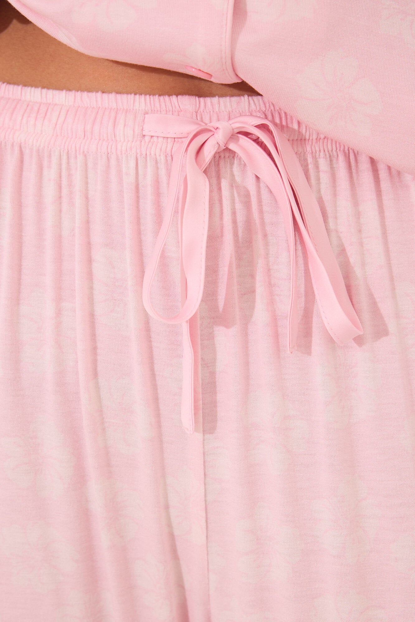 Women Secret_Pink Capri Viscose Classic Pyjamas_4752521_70_04