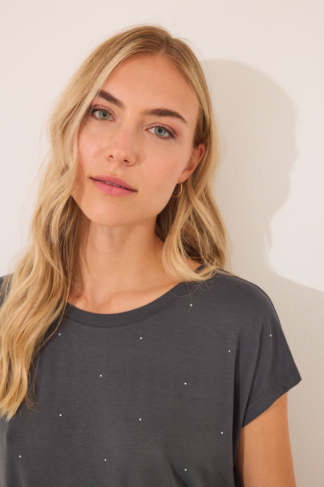 Women Secret_Grey Glitter Viscose Short Pyjamas_4752527_40_04