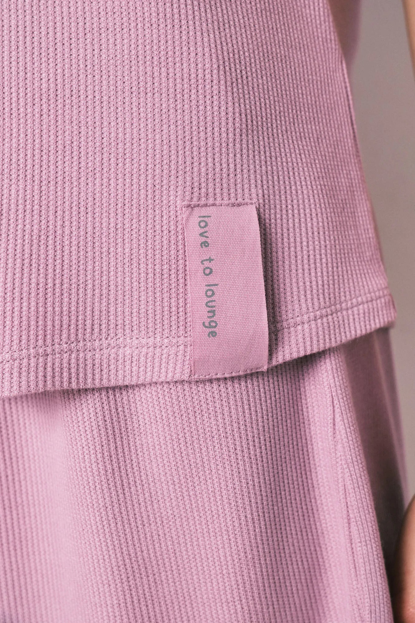 Women Secret Pink Women Pink Waffle Short Pyjamas SKU: 4753107_72 Image 06