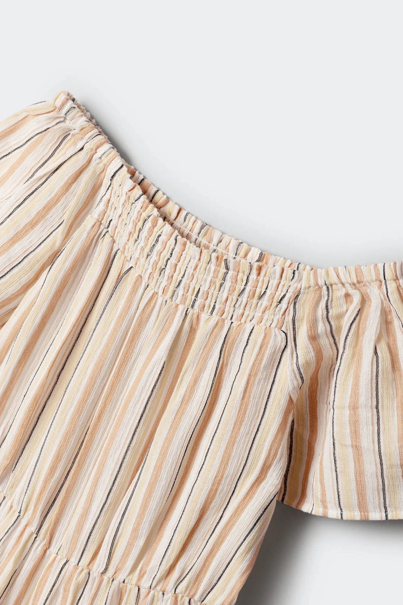 Springfield Brown Girls Striped Jumpsuit SKU: 4763005_56 Image 03