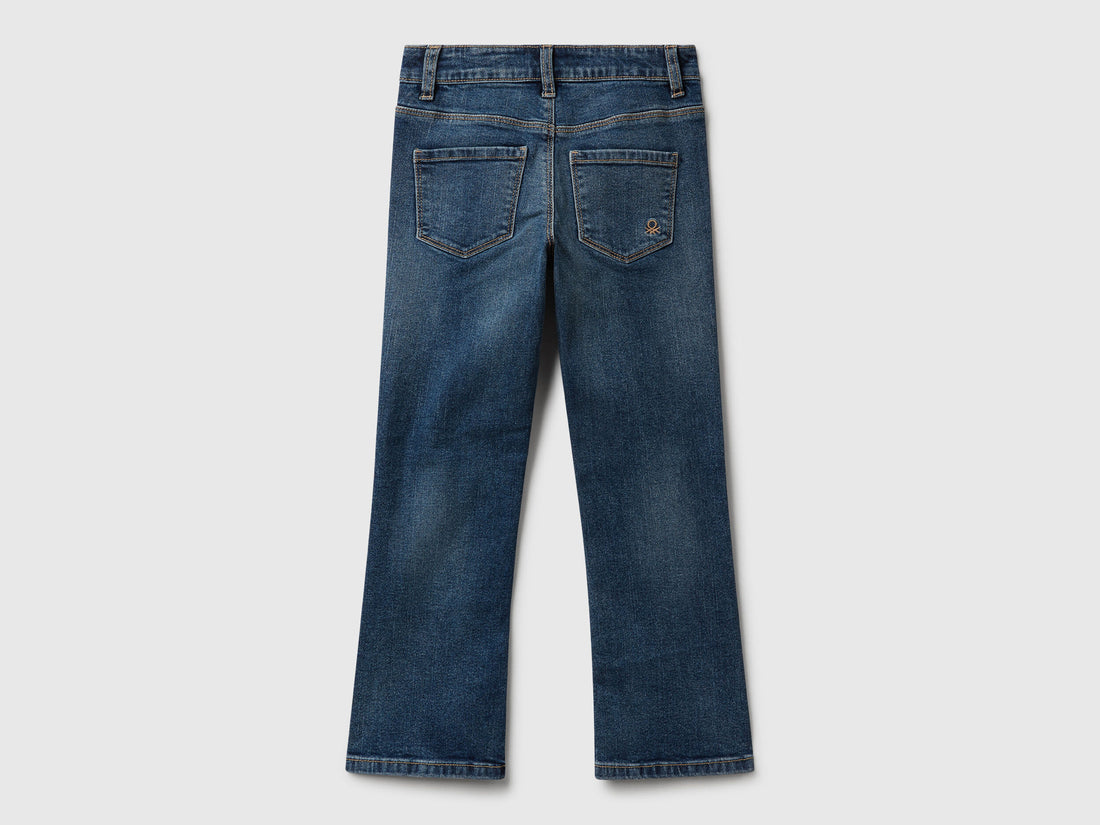 Benetton_Blue_Five Pocket Flared Jeans_47FWCE01Y_901_02