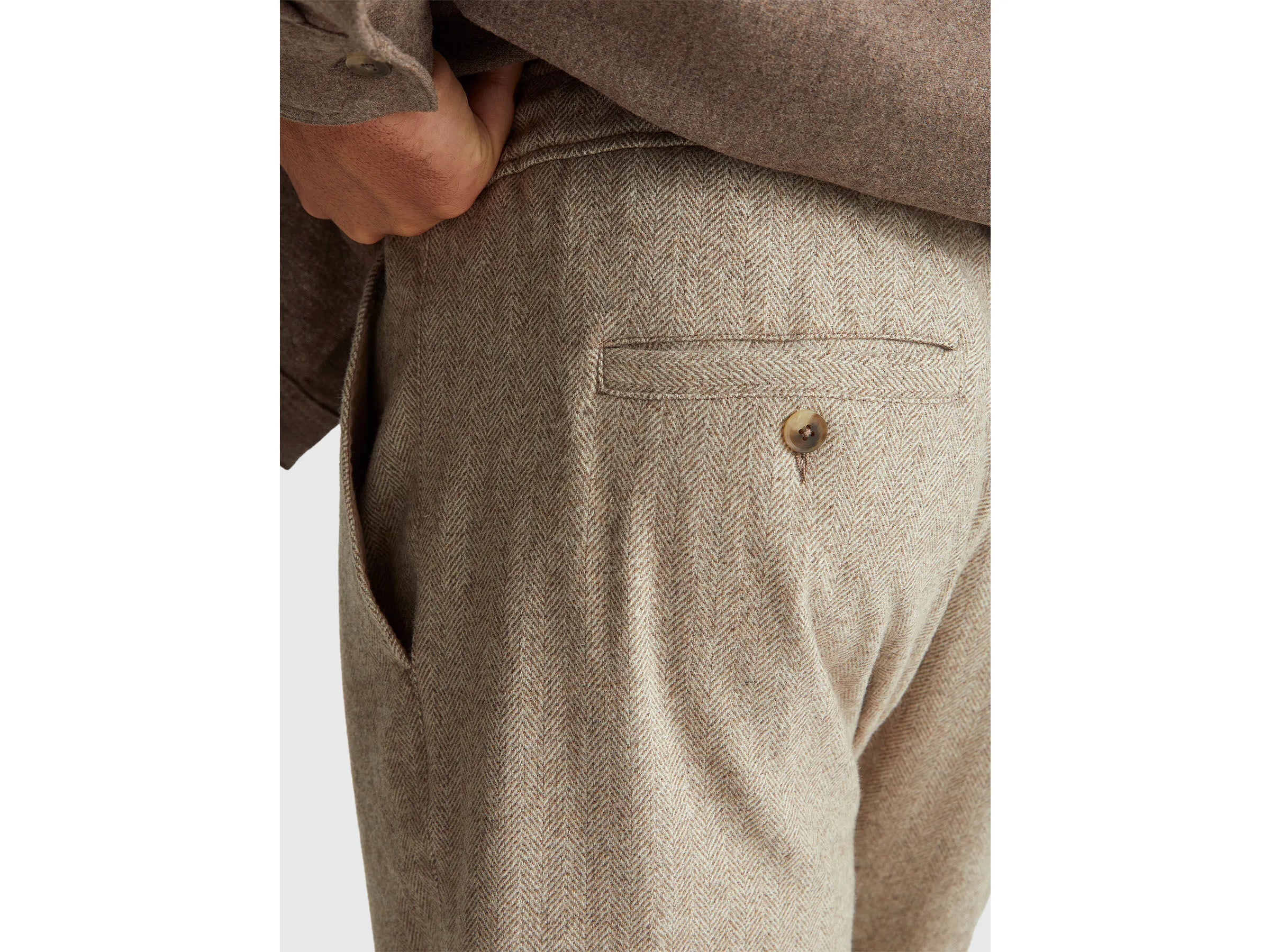 Benetton_Brown_Flannel Joggers_47WUUF05V_901_04