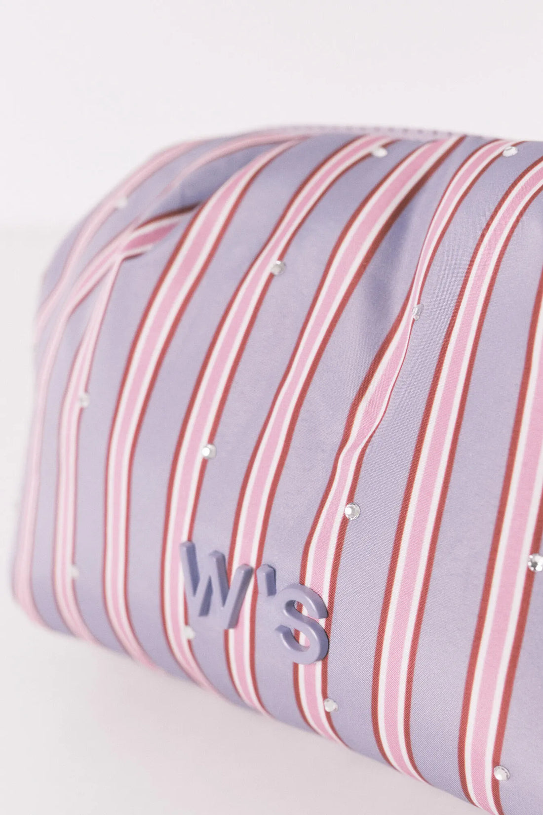 Women Secret_Printed_Small Puffer Rhinestone Striped Vanity Case_4842003_98_02