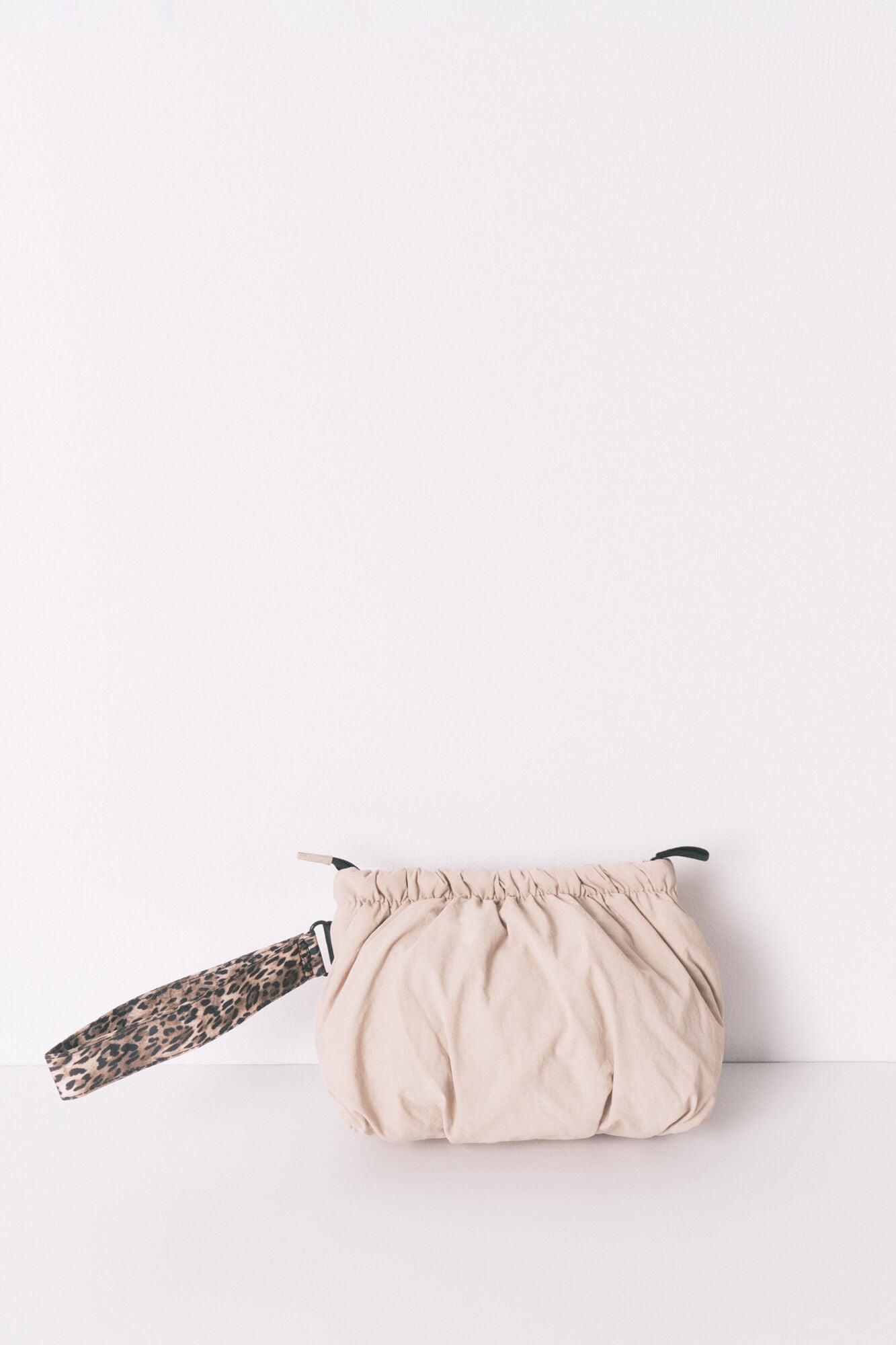 Small Animal Print Nylon Vanity Case