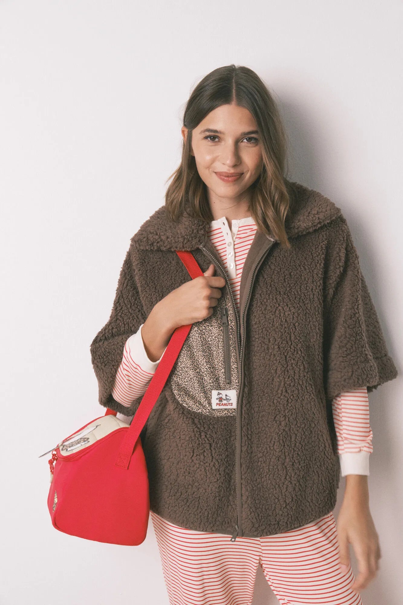 Women Secret_Red/Coral_Snoopy Red Thermal Food Bag_4842052_62_02