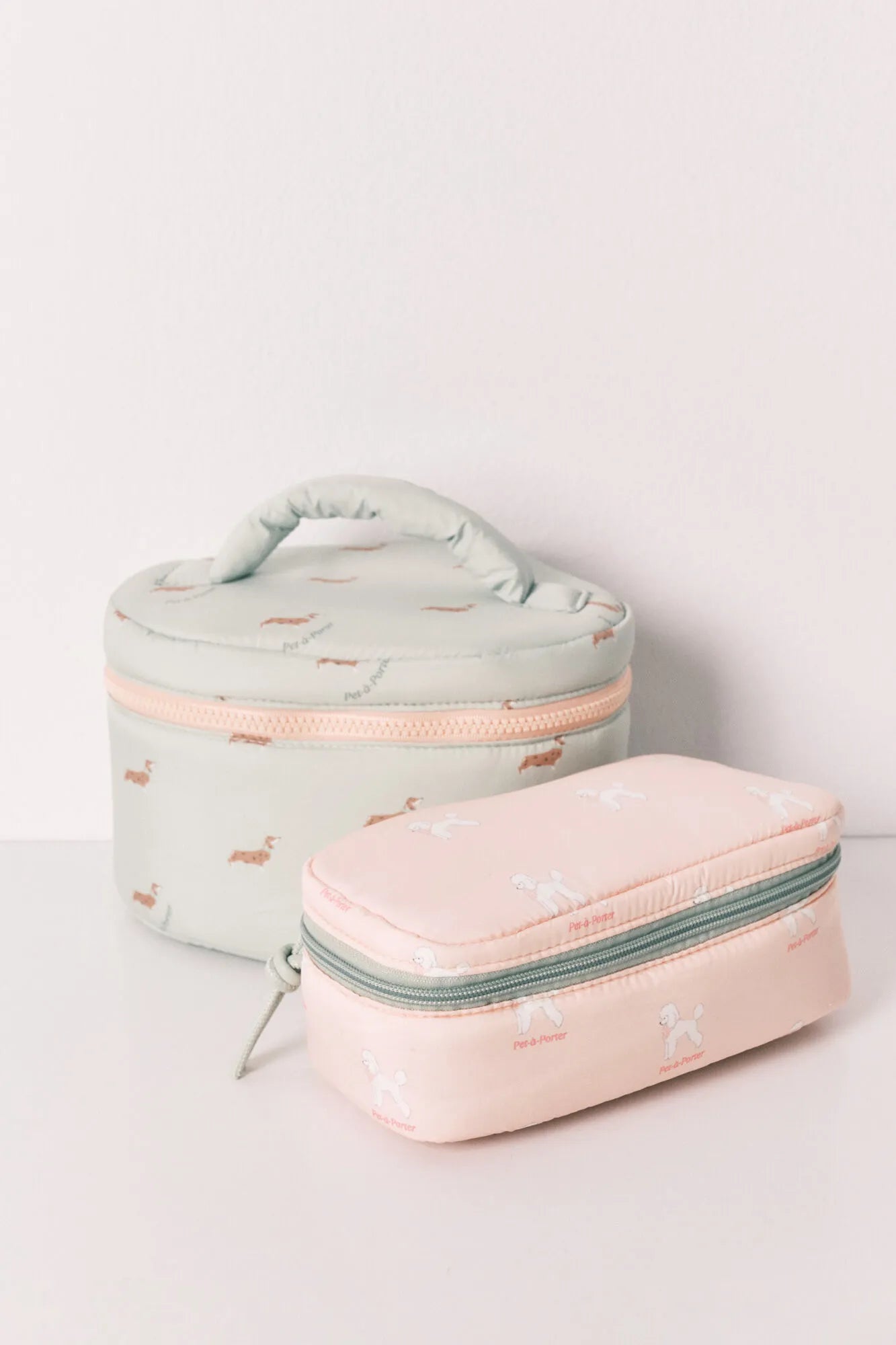 Women Secret_Orange_Pink Small Dog Print Vanity Case_4843017_66_04