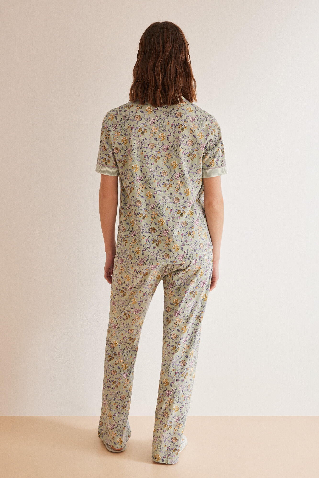 Short Sleeve Long Pant Pyjama Set_4857415_29_07