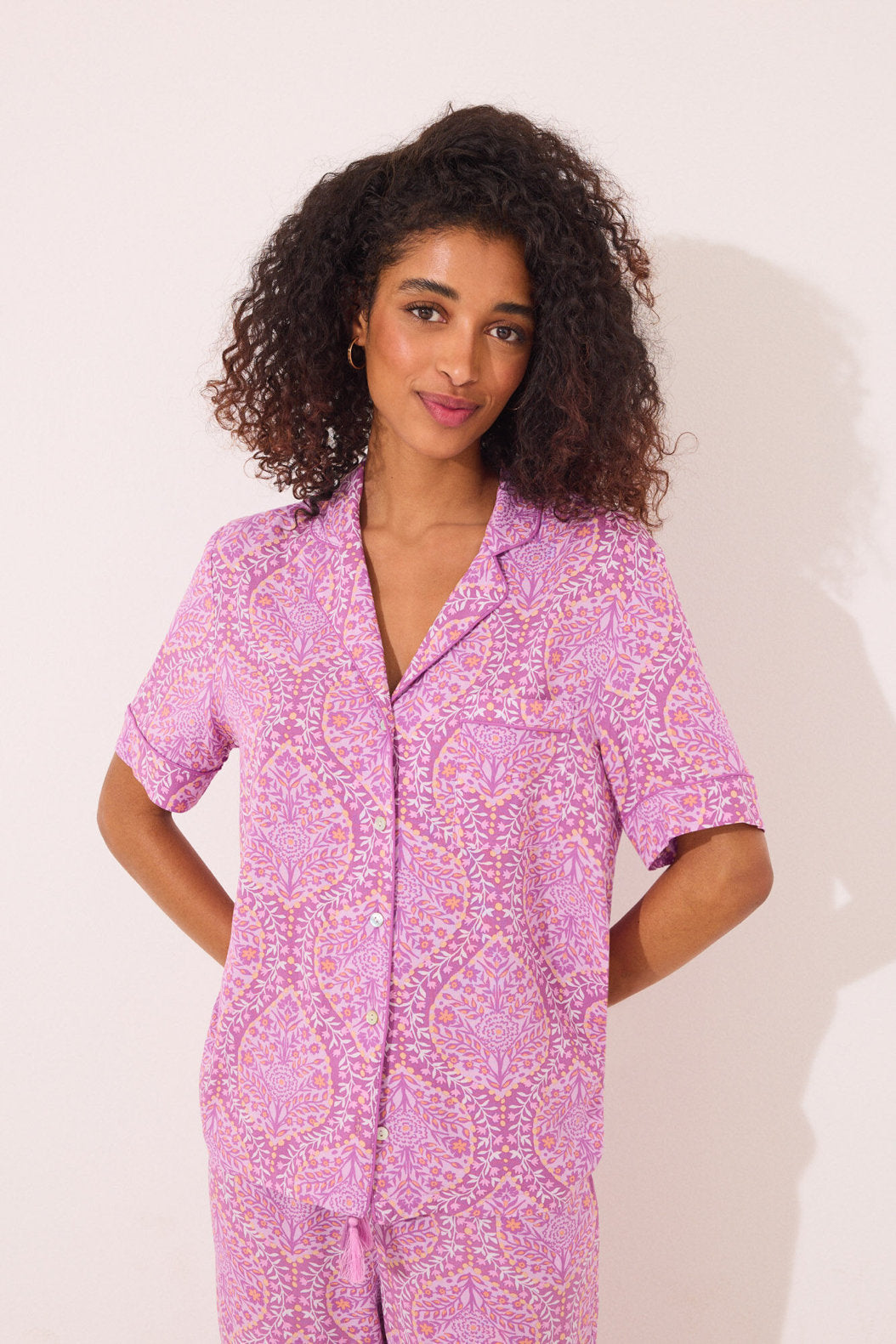 Women Secret_Viscose Boho Print Classic Pyjamas_4859410_79_03