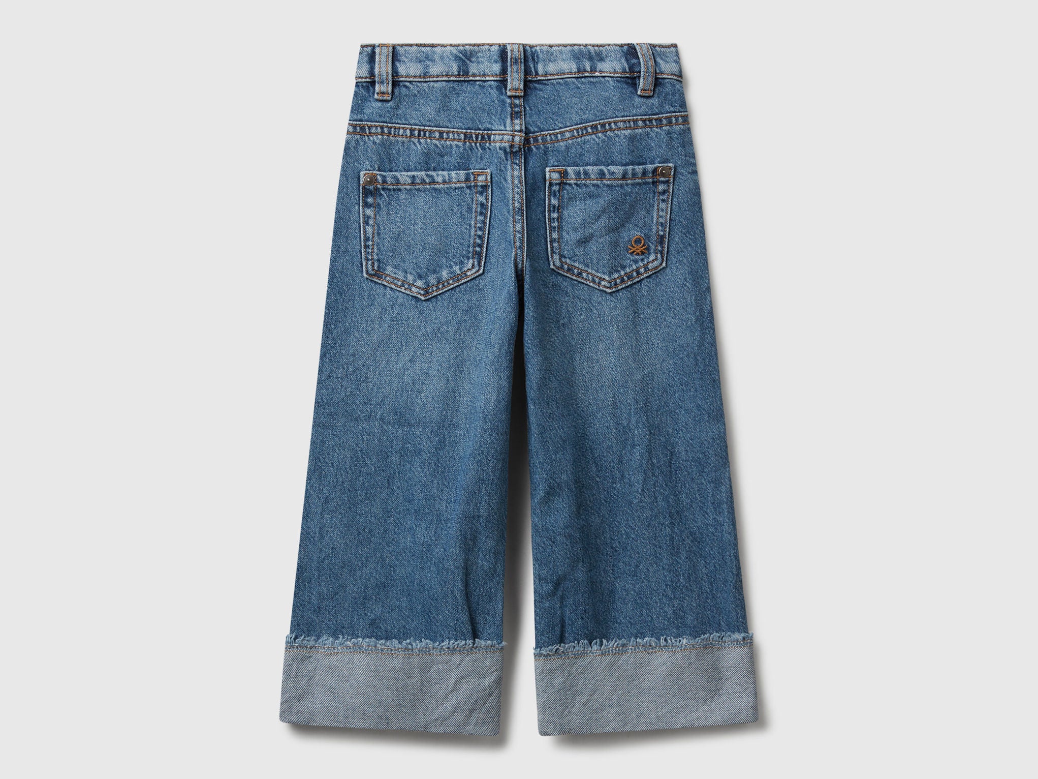 Benetton_Blue_Wide Fit Jeans with Cuff_488PGE02O_901_02