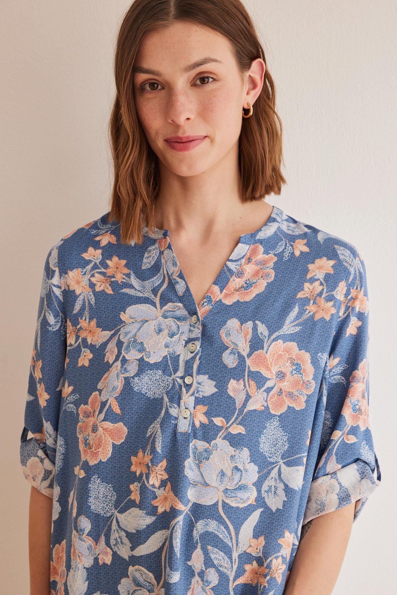 Printed Tunic Style Short Dress_4927021_19_05