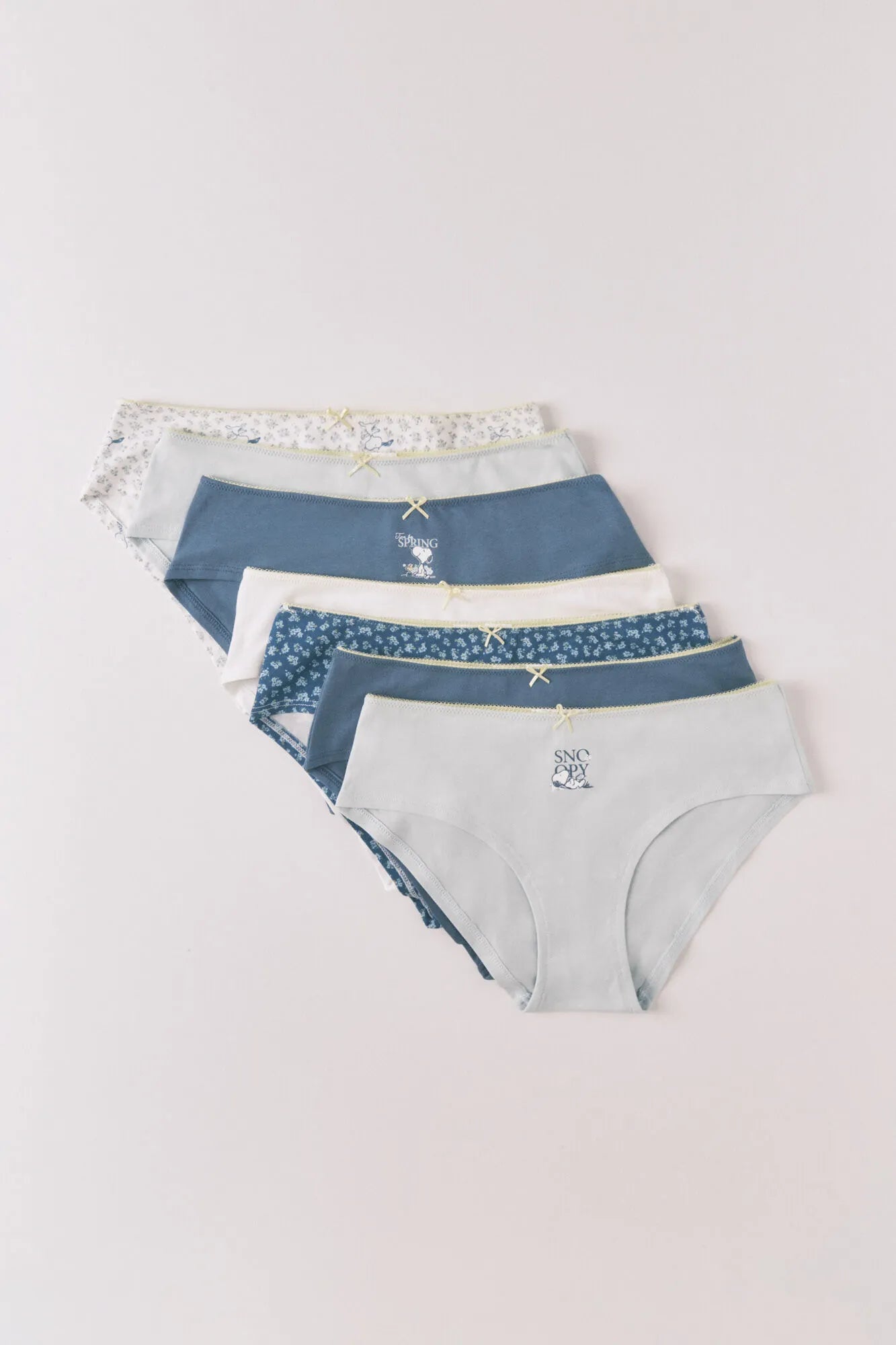 Women Secret_Multicoloured_Cotton Snoopy 7-Pack Culottes_4933609_98_04