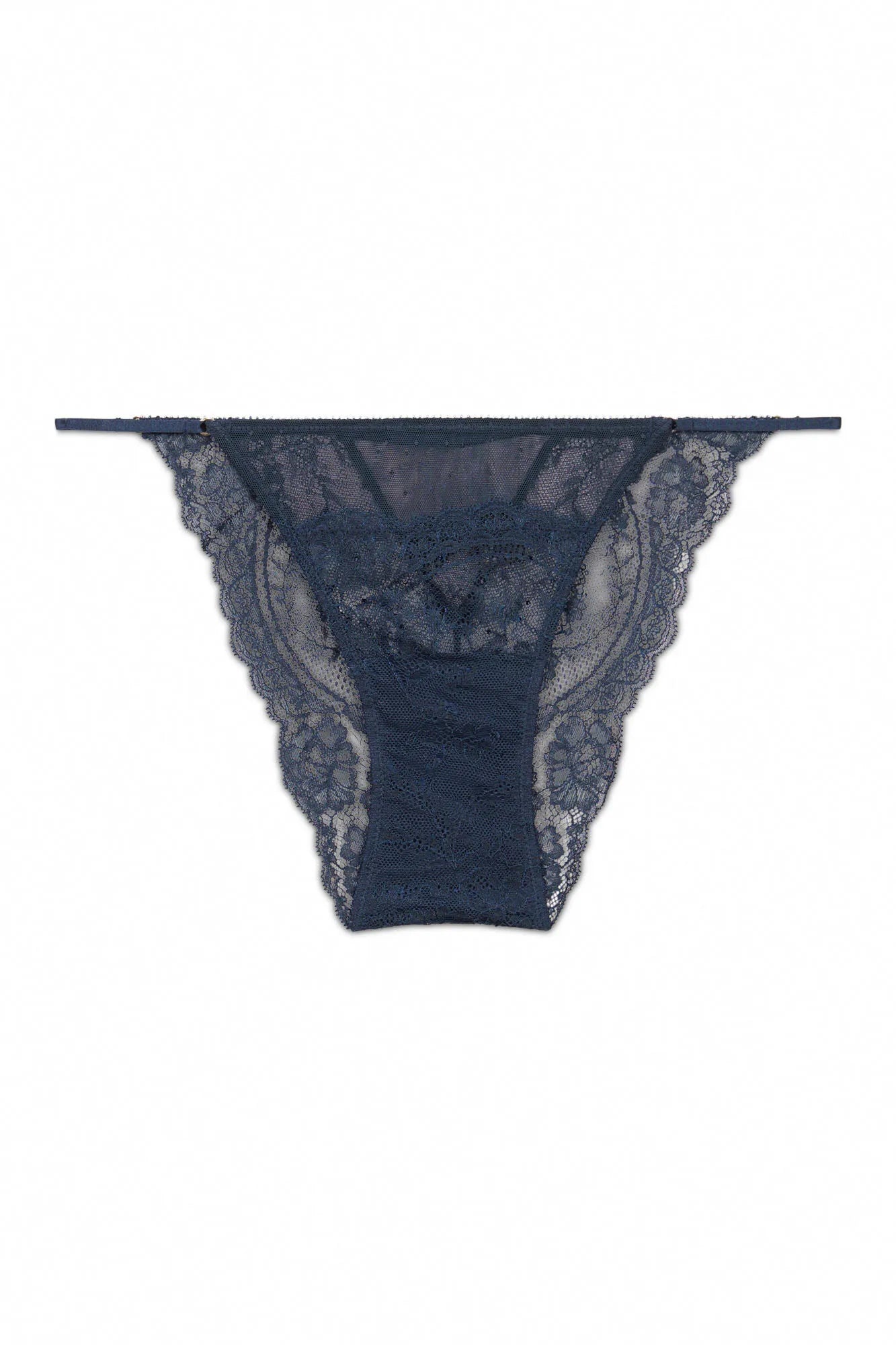 Women Secret_Navy_Classic Blue Glitter Lace Strap Panty_4982662_10_05