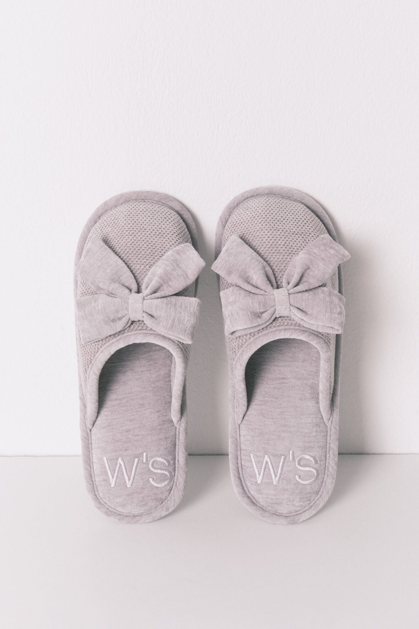 Women Secret_Dark Grey_Closed Grey Chenille Slippers_4992543_41_01