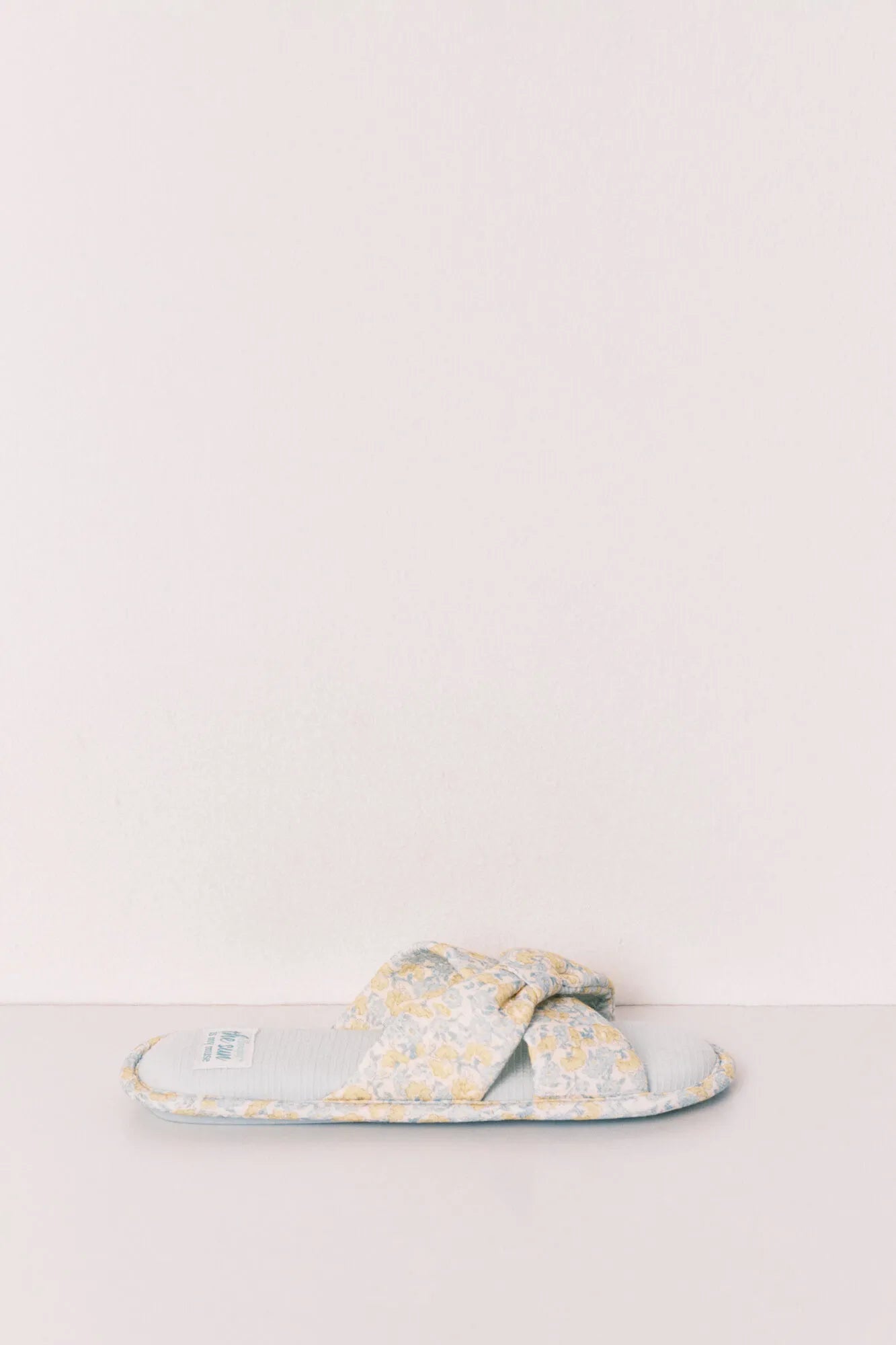 Women Secret Yellow Print Women Floral Knot Slippers SKU: 4993720_09 Image 05