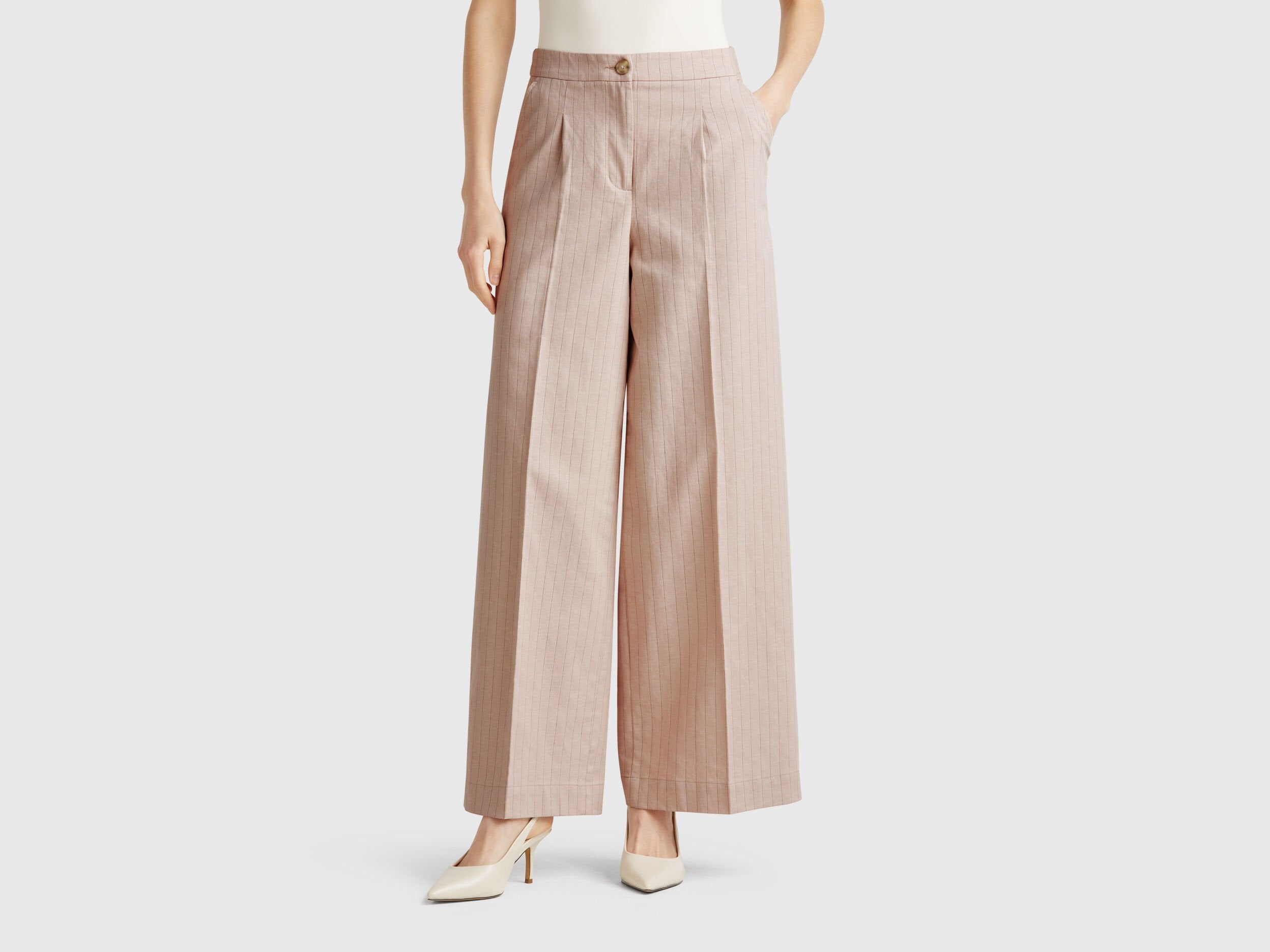 Benetton_Pinstripe Palazzo Trousers_49KBDF091_901_02