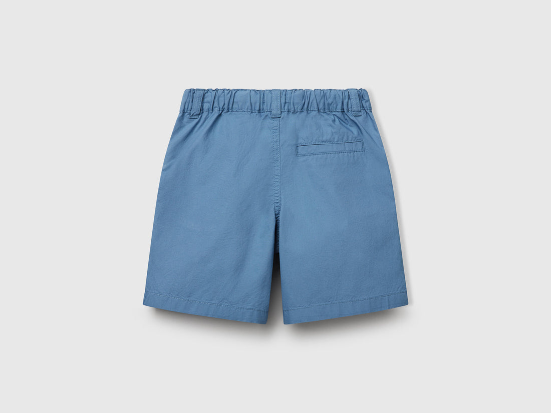 Benetton_100% Cotton Shorts with Drawstring_4AC7G902O_11W_02