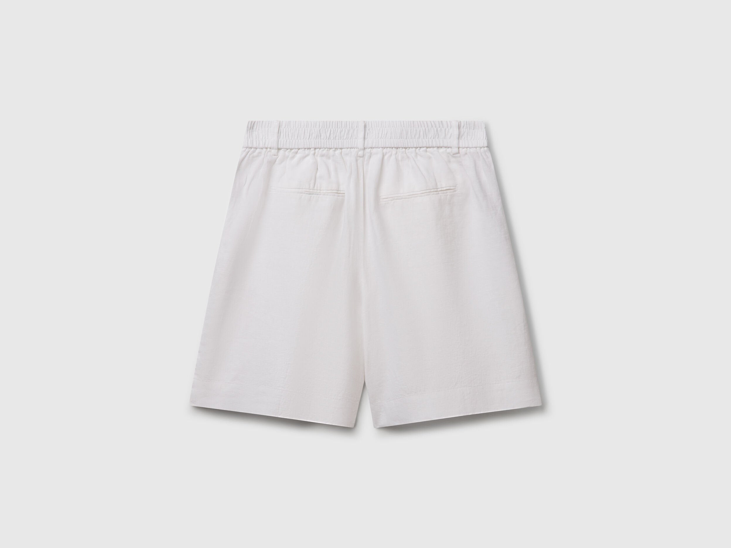 Benetton_100% Linen Bermudas_4AGHD901V_101_05