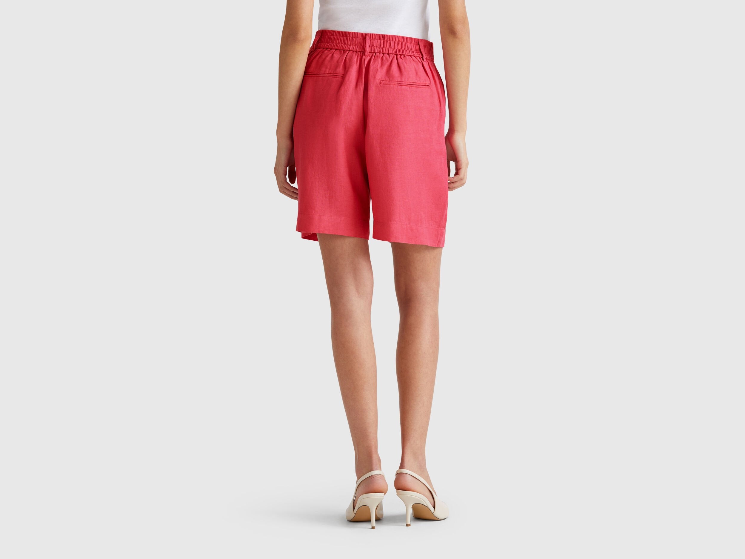 Benetton_100% Linen Bermudas_4AGHD901V_12E_03