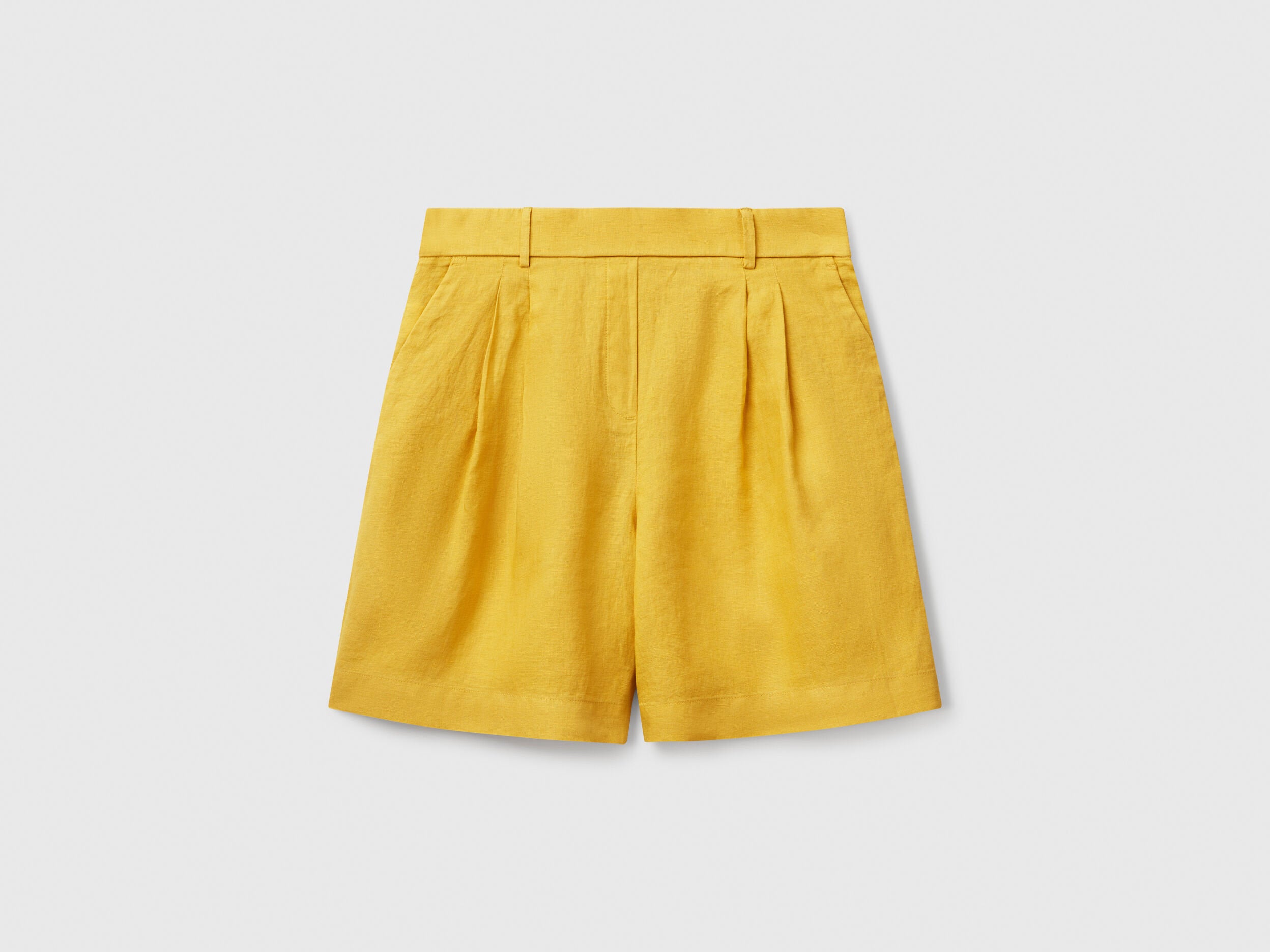 Benetton_100% Linen Bermudas_4AGHD901V_36H_04