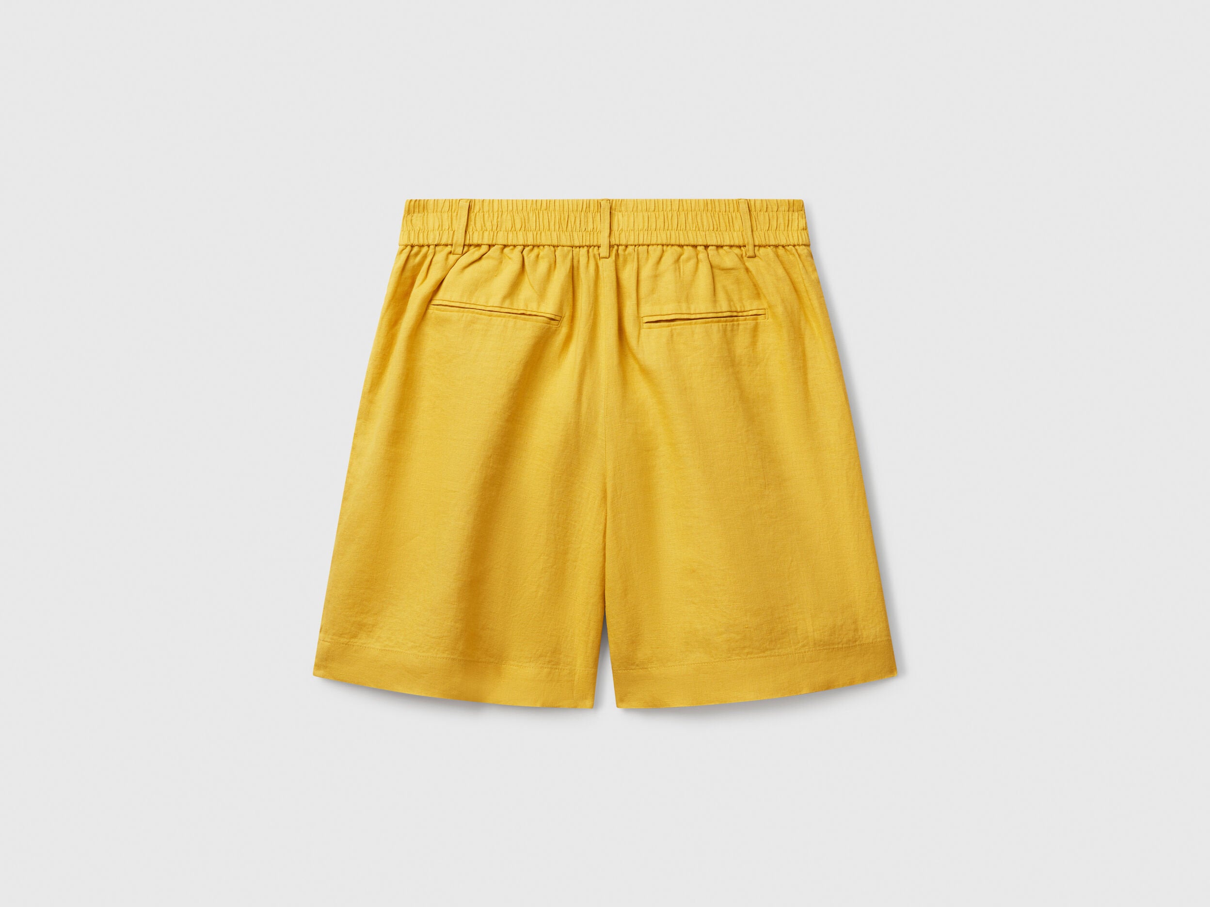 Benetton_100% Linen Bermudas_4AGHD901V_36H_05