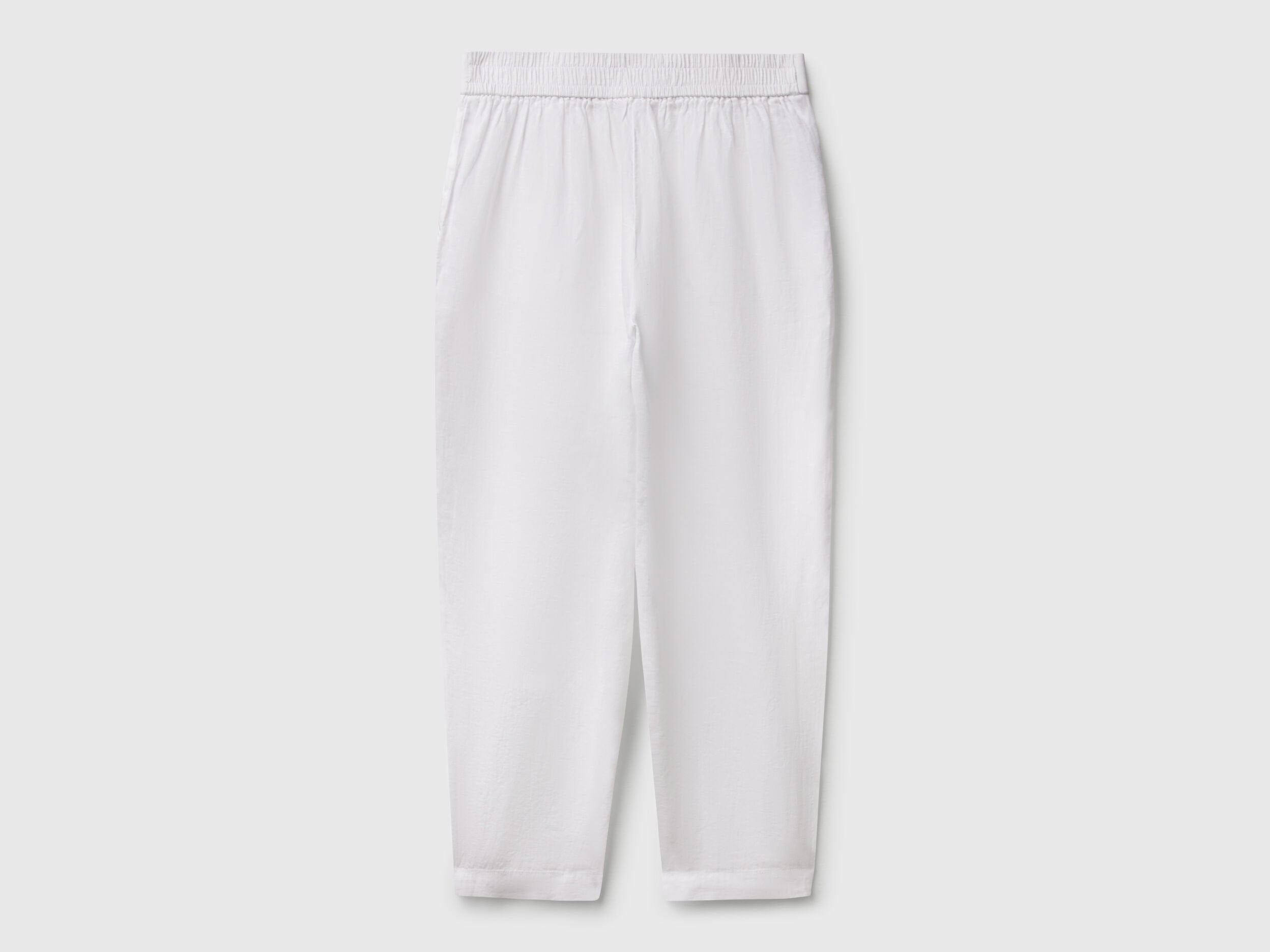 Benetton_Soft Trousers in Pure Linen_4AGHDF08L_101_05