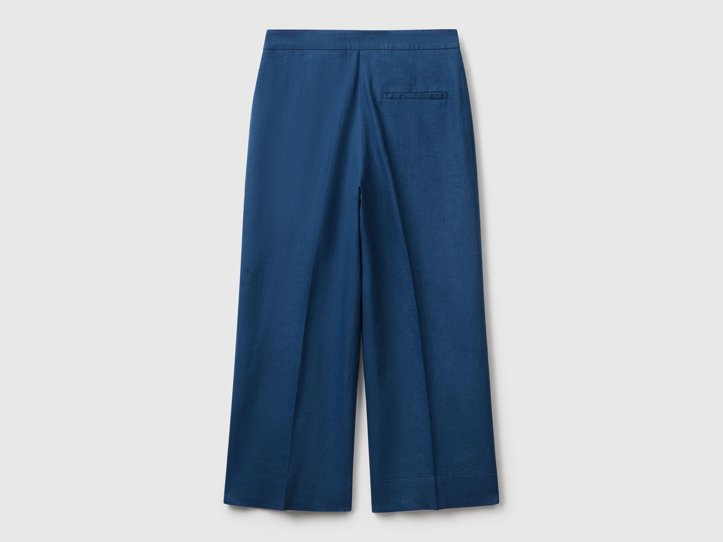 Benetton_Cropped Sweatpants in Pure Linen_4AGHDF08M_217_05