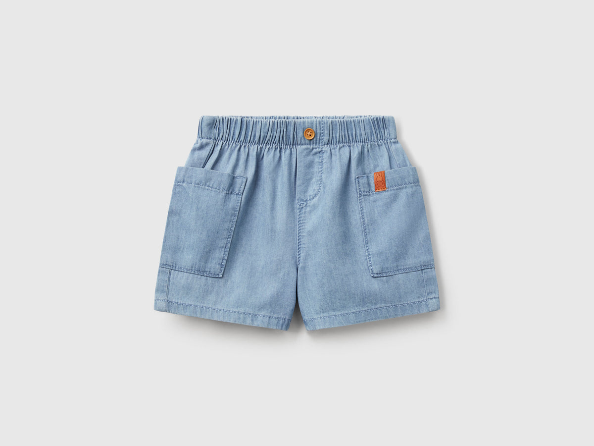 Benetton_Light Denim Shorts_4DHJA900W_902_01