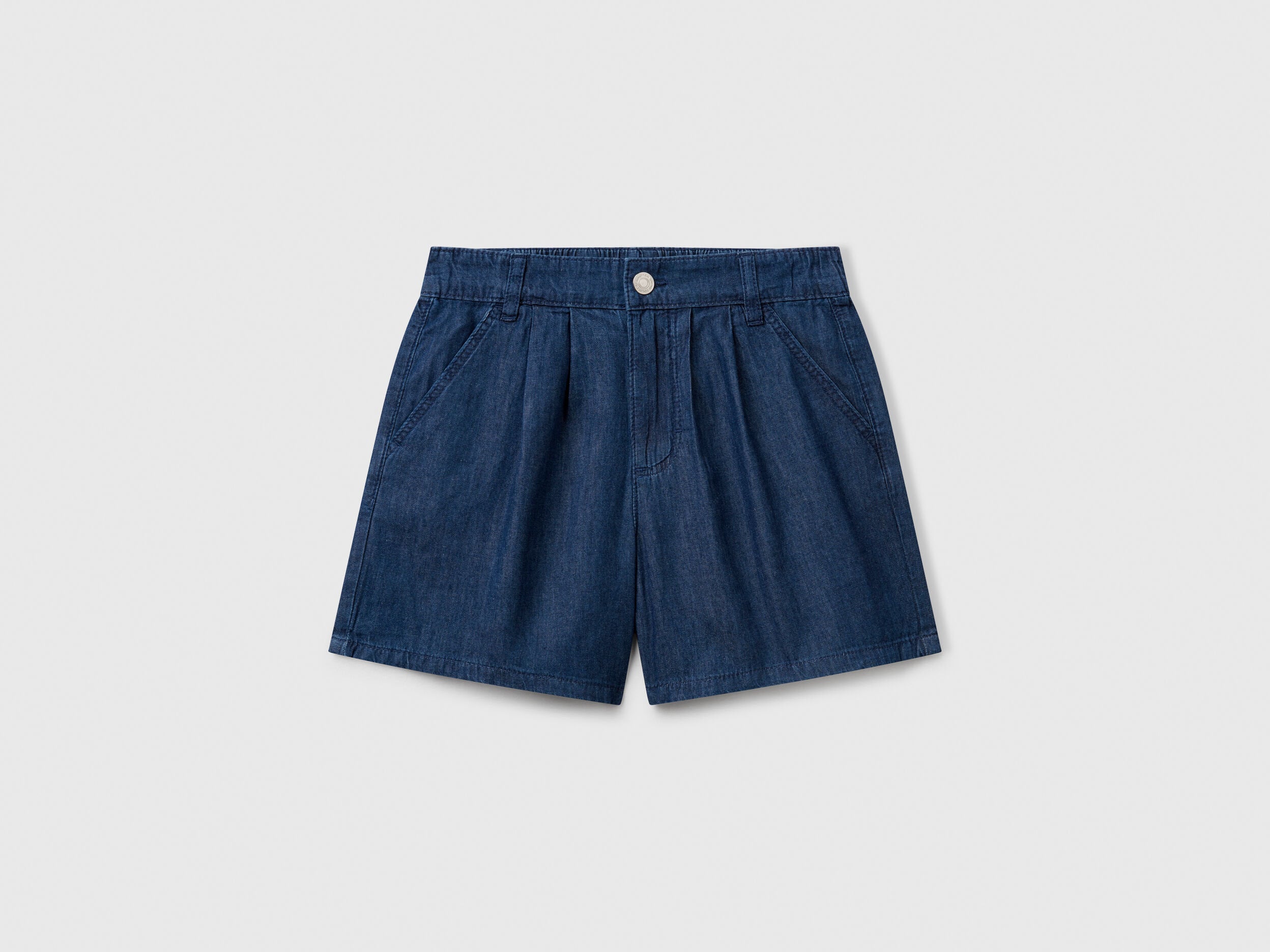 Benetton_Bermudas in Chambray_4DHJC903T_901_01