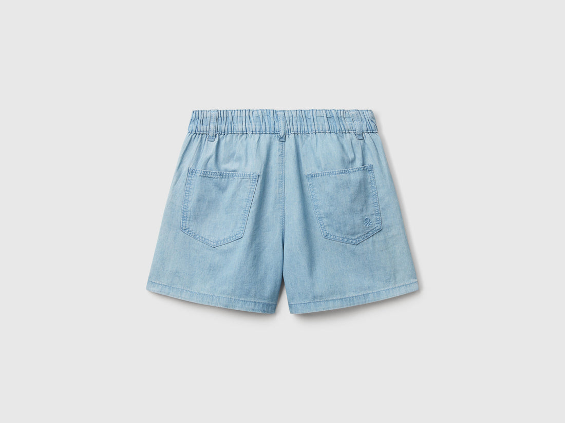 Benetton_Bermudas in Chambray_4DHJC903T_902_02