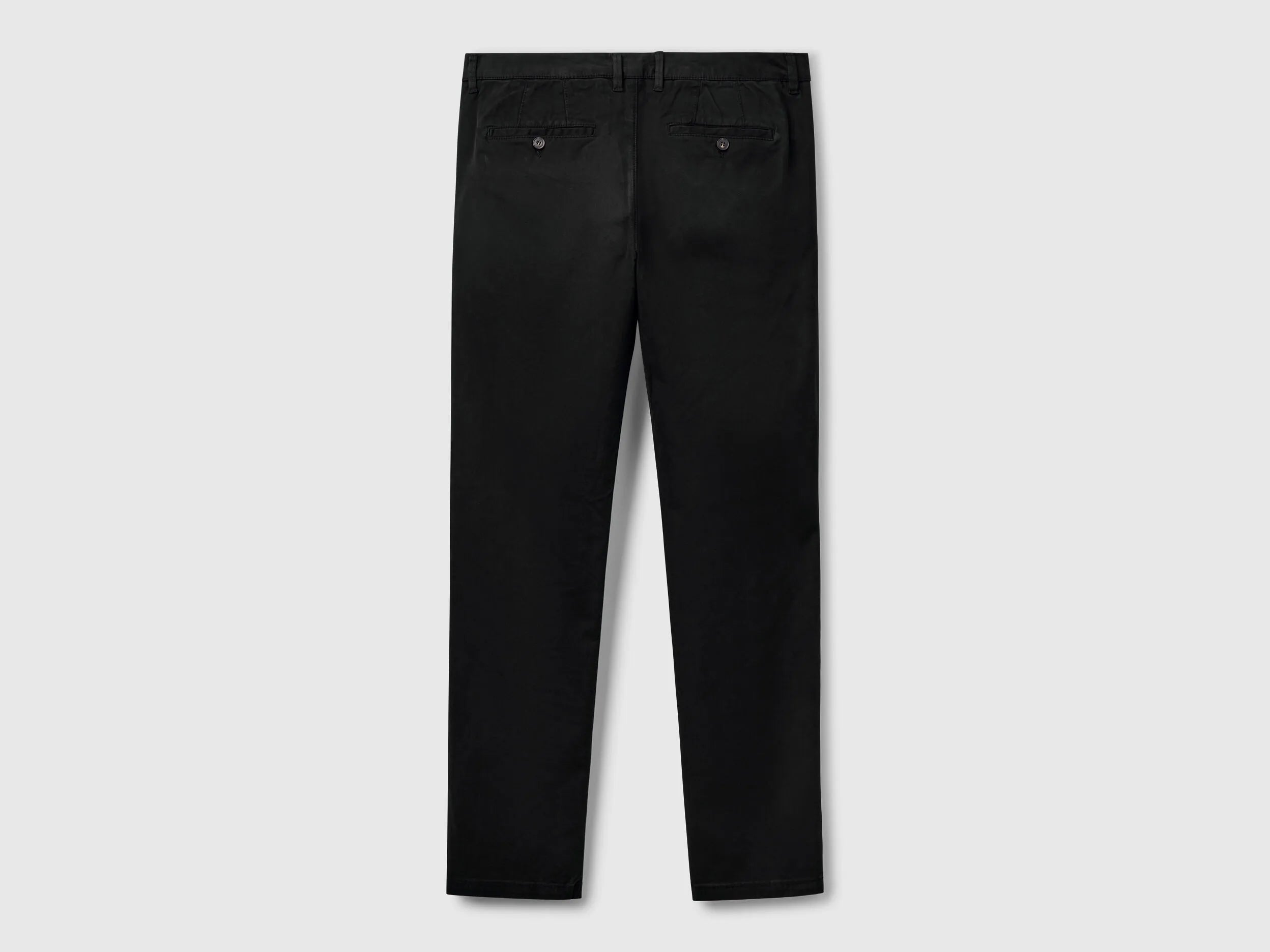 Benetton_Black_Black Slim Fit Chino_4DKH55I18_100_05