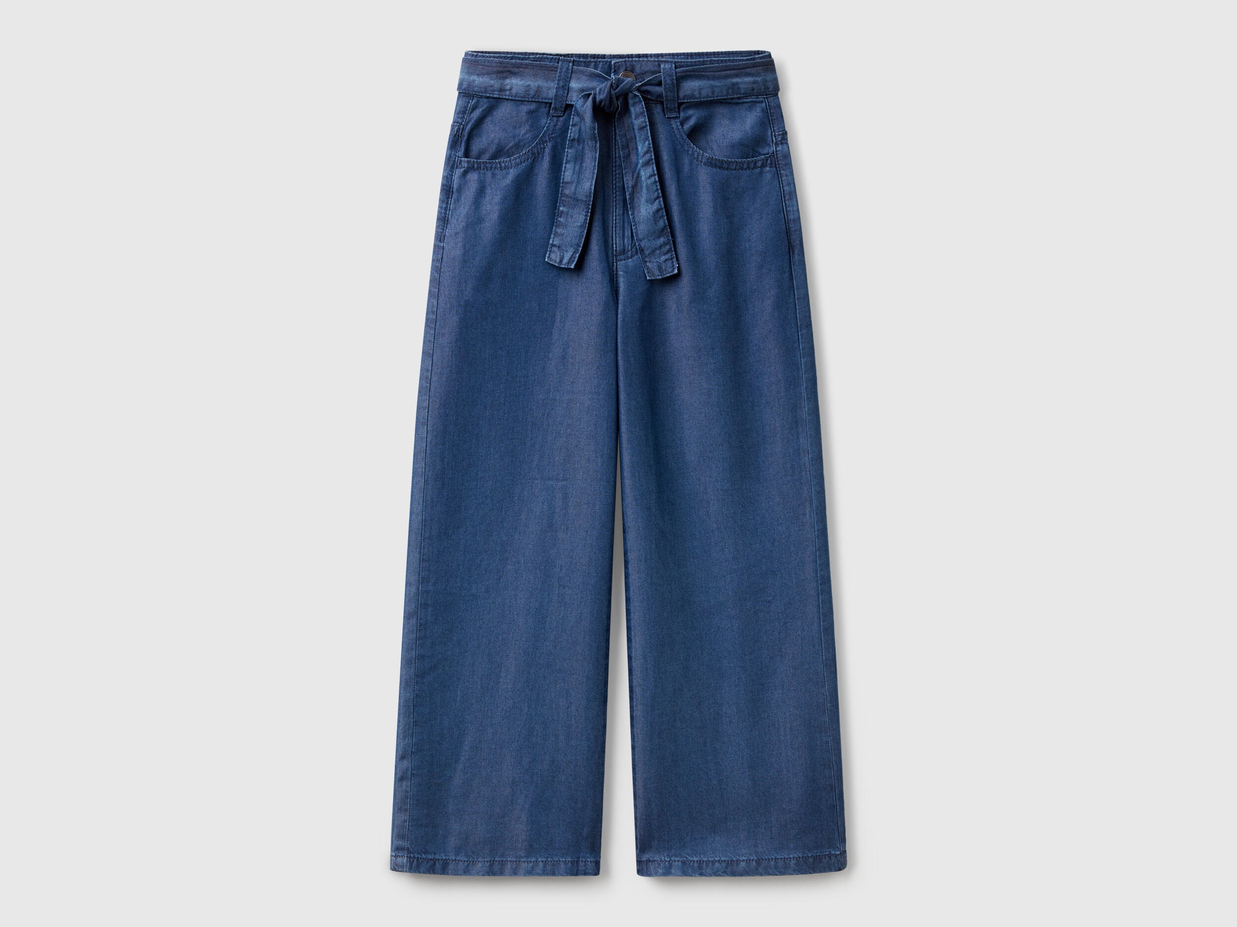 Benetton_Wide Fit Jeans with Sash_4FFKCE03Q_901_01