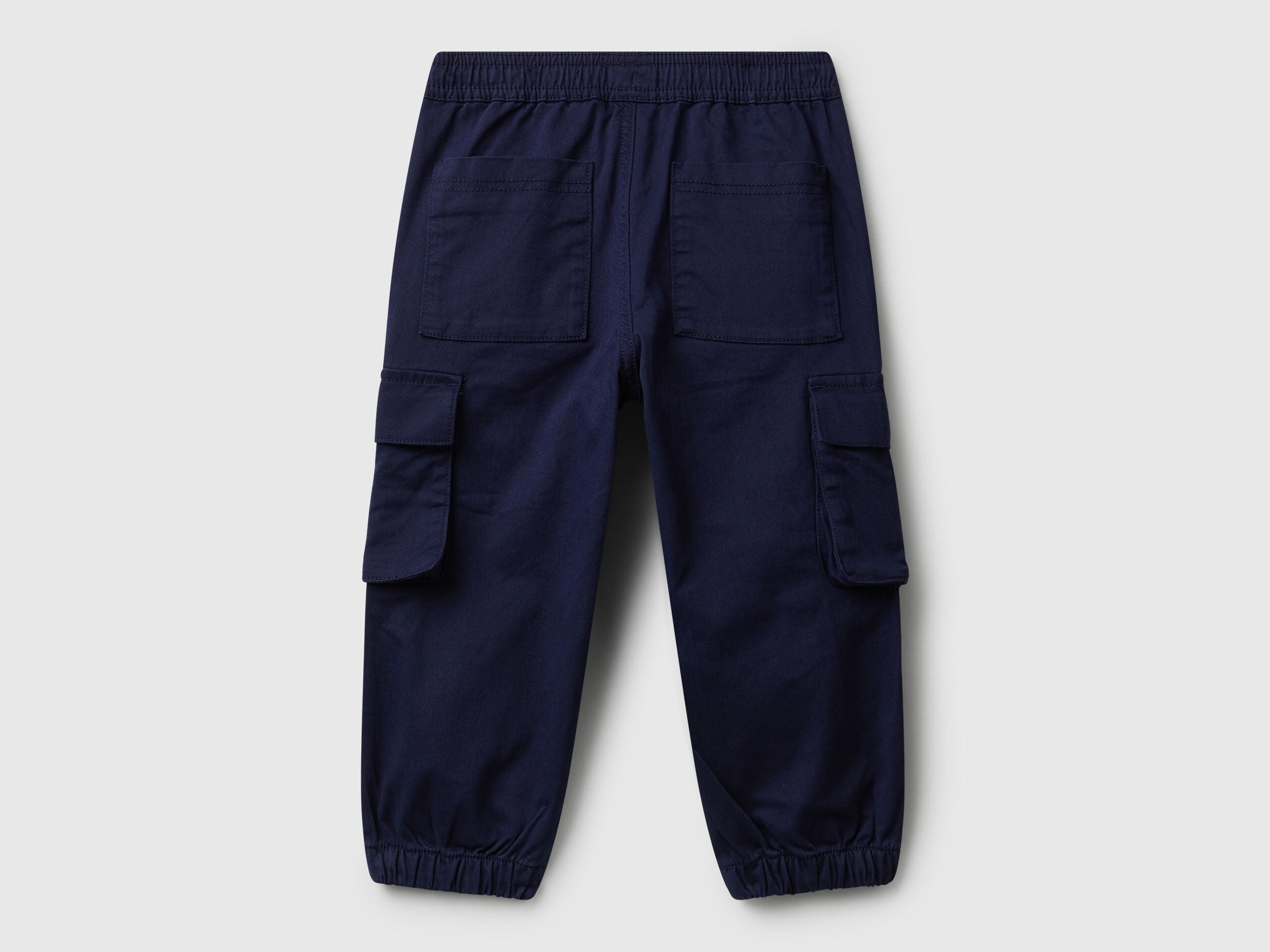 Benetton_Dark Blue_Cargo Trousers with Drawstring_4HM6GF01Z_252_02