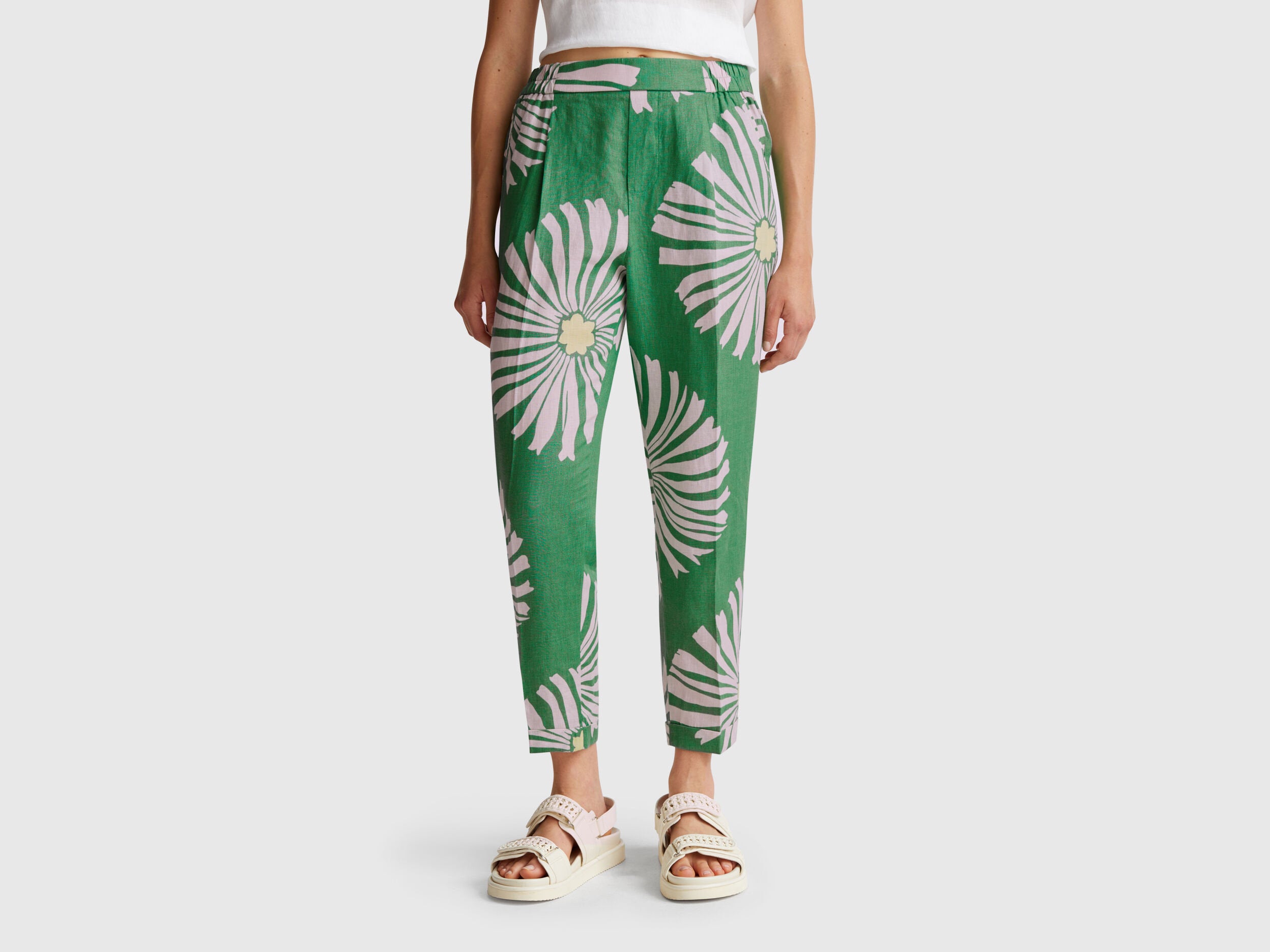 Benetton_Printed Linen Trousers_4KPRDF079_69W_02