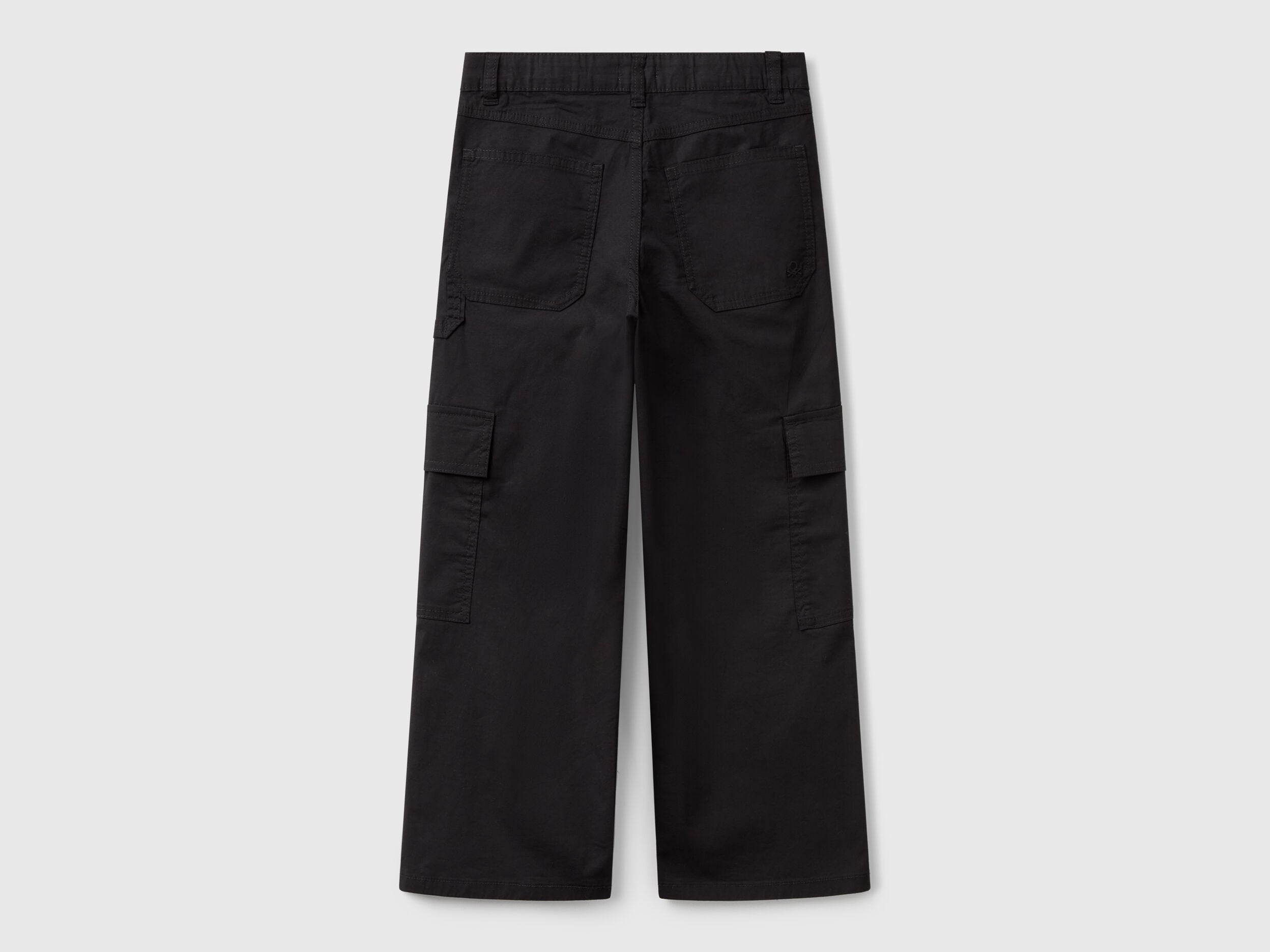 Benetton_Wide Fit Cargo Trousers_4L2VCE040_100_02