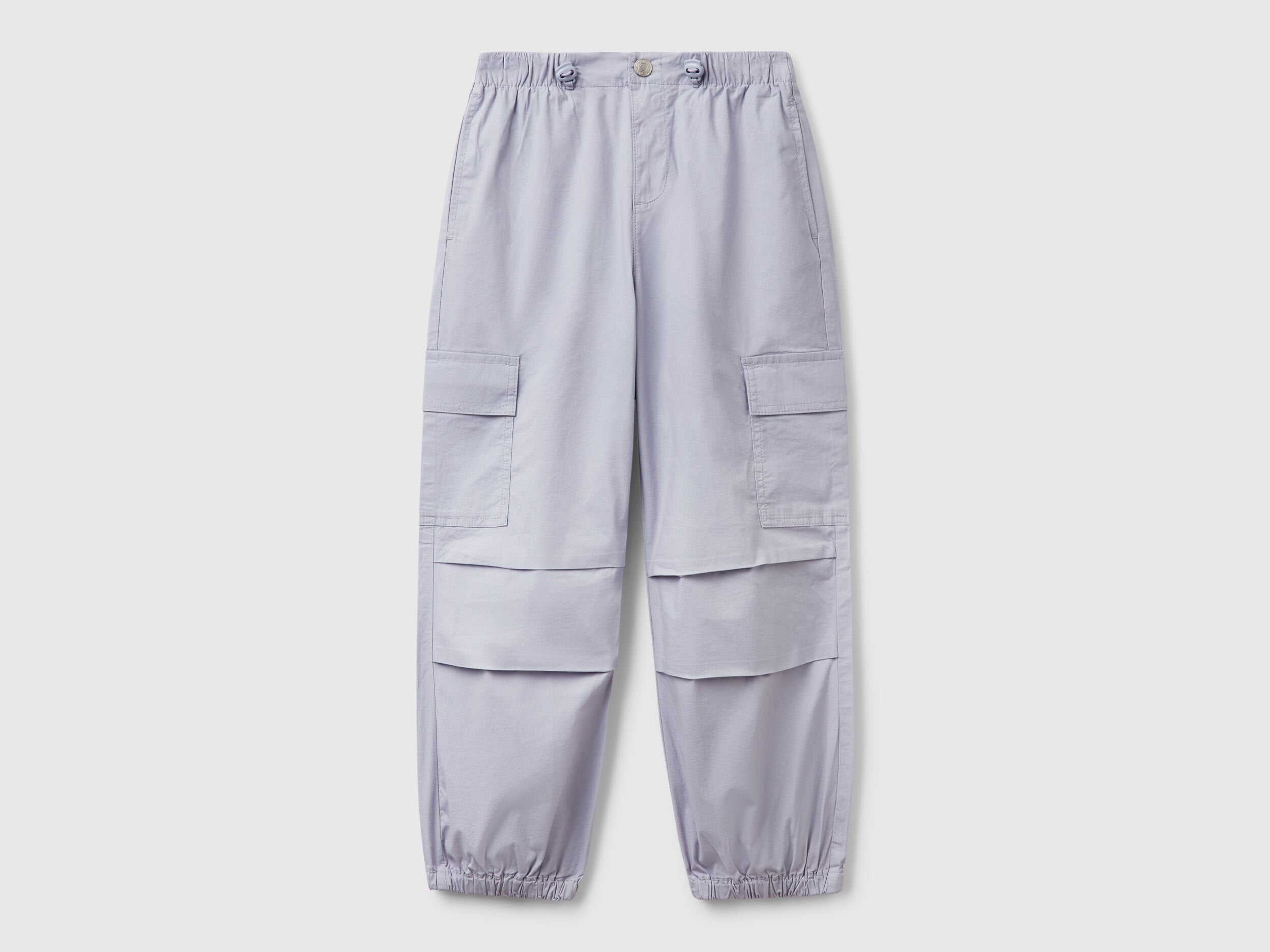 Benetton_Stretch Cotton Cargo Trousers_4L2VCF046_2M2_01
