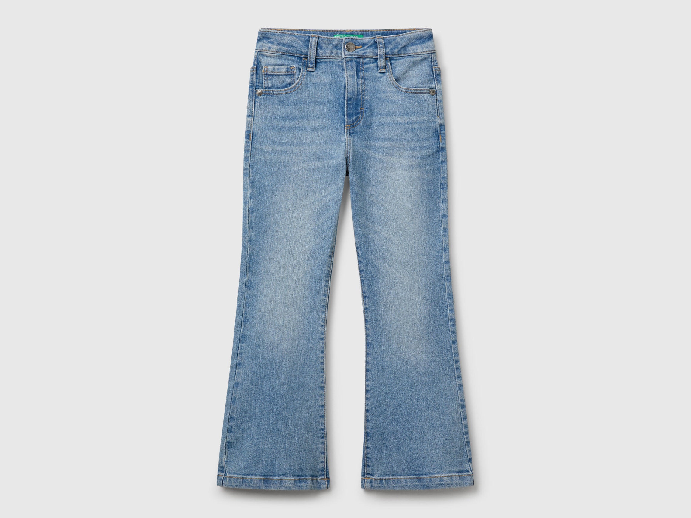 Benetton_Five Pocket Flared Jeans_4PORCE03S_902_01