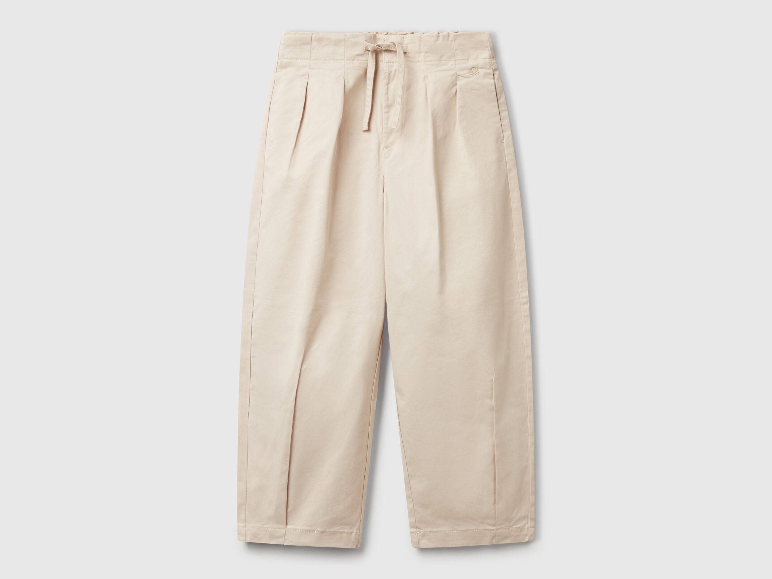 Benetton_Trousers with Pleats_4T48CF04D_152_01