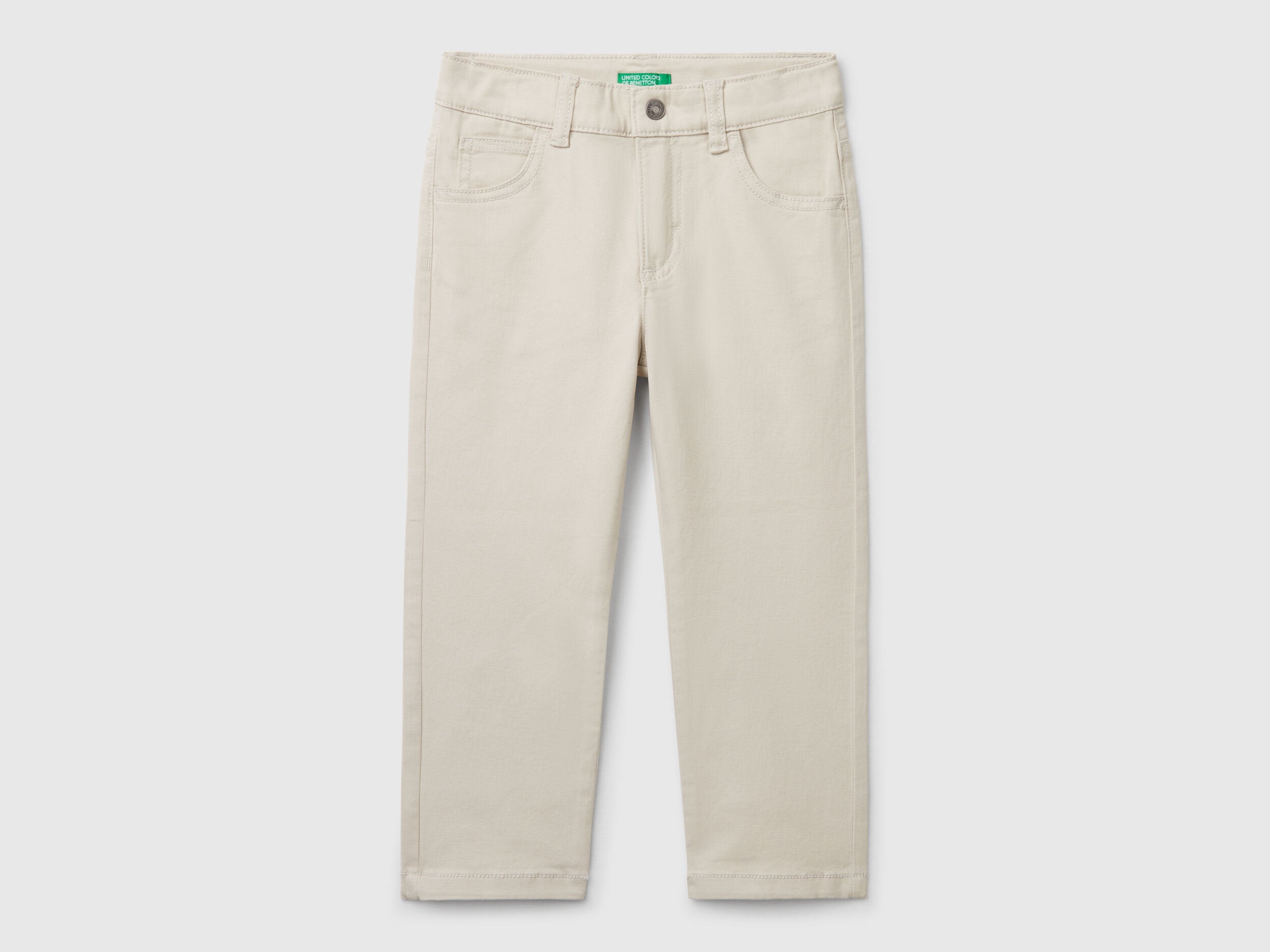 Benetton_Five-Pocket Stretch Trousers_4TCGGE009_152_01