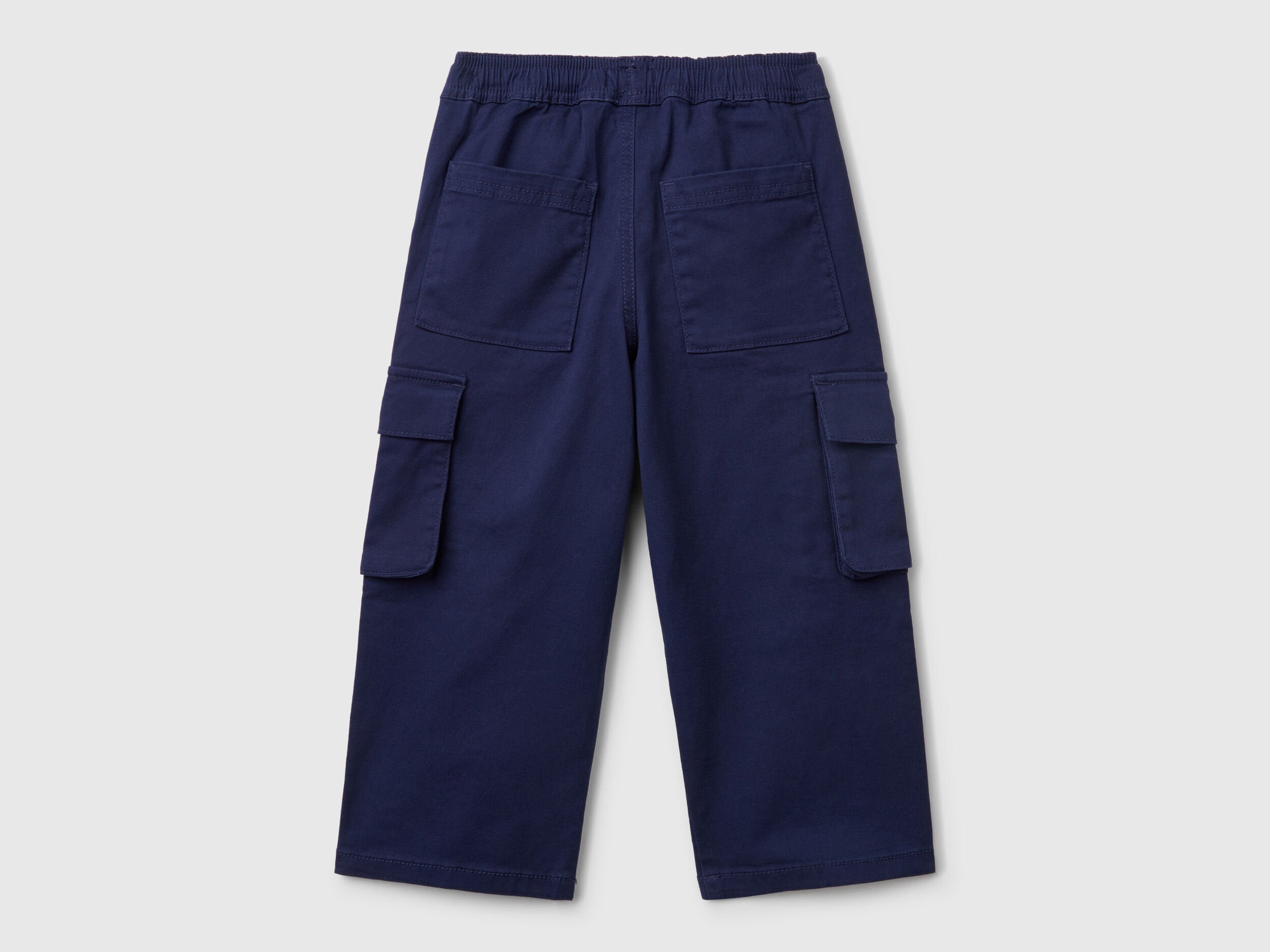 Benetton_Stretch Cotton Cargo Trousers_4TCGGF02B_252_02