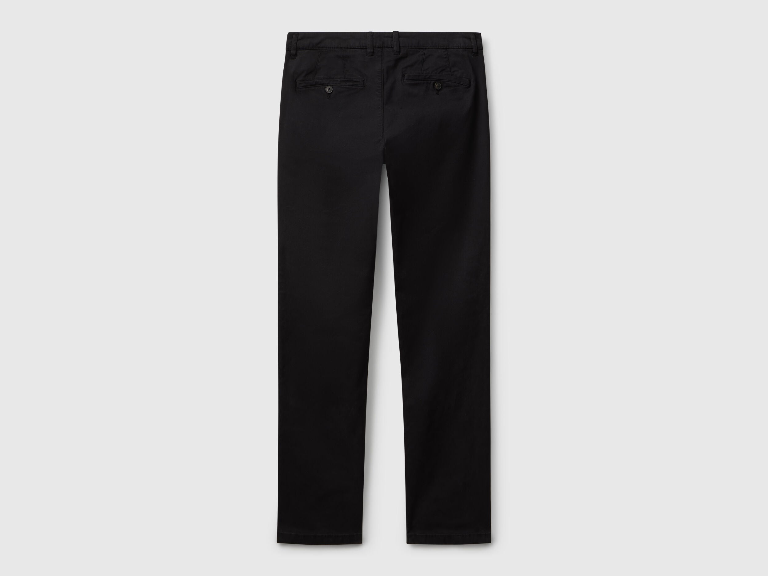 Benetton_Black_Slim Fit Cotton Chinos_4TZYUF04P_100_06