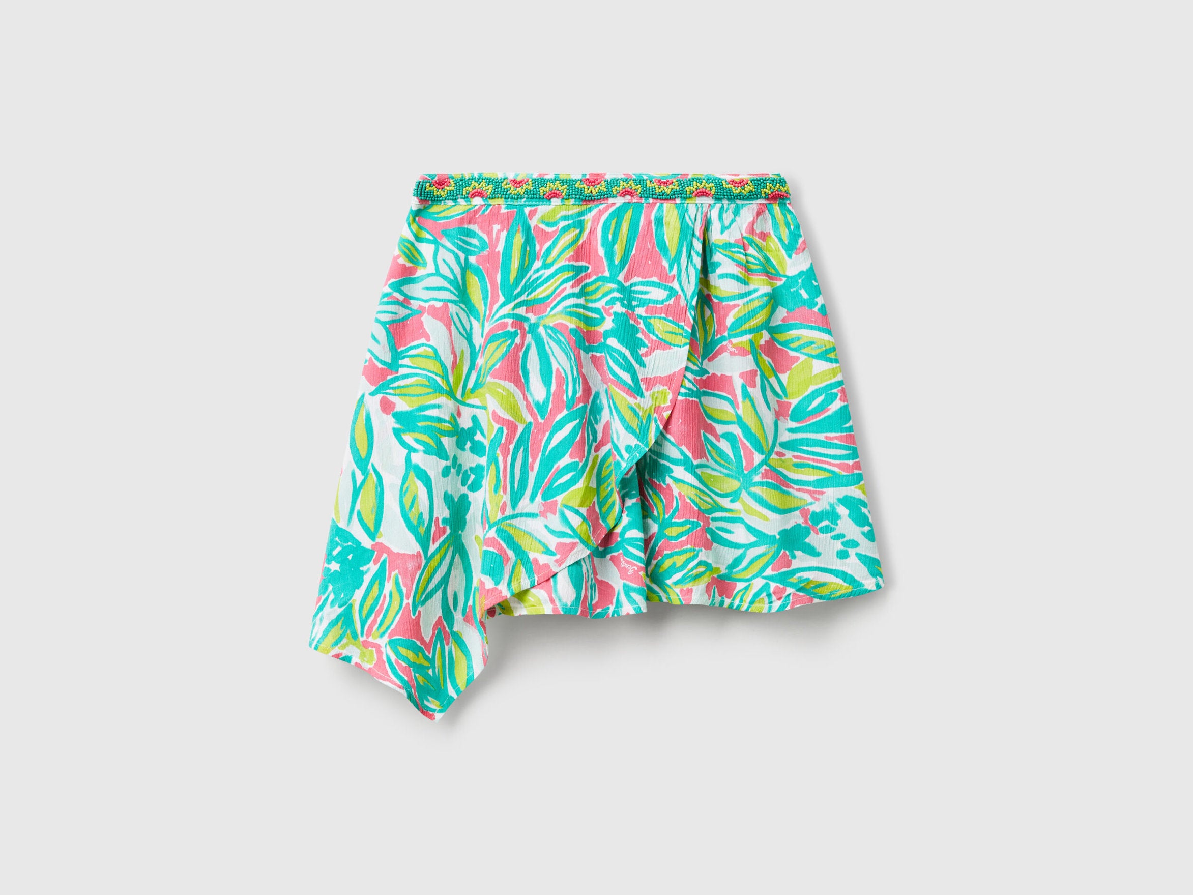 Benetton_Mini Skirt with Tropical Print_4UIAC002E_73J_01