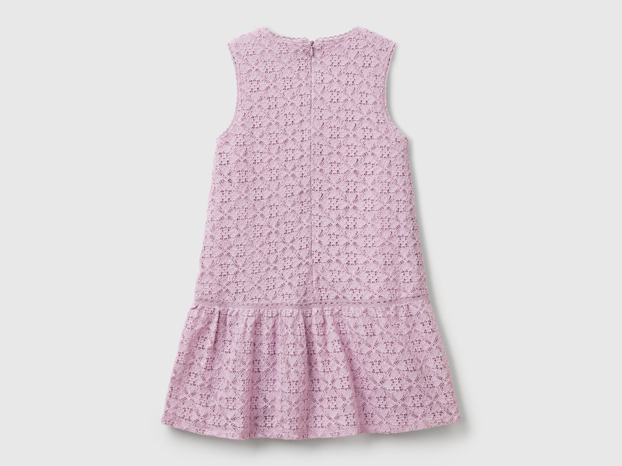 Benetton_Lace Dress with Flounce_4WYWCV039_902_02