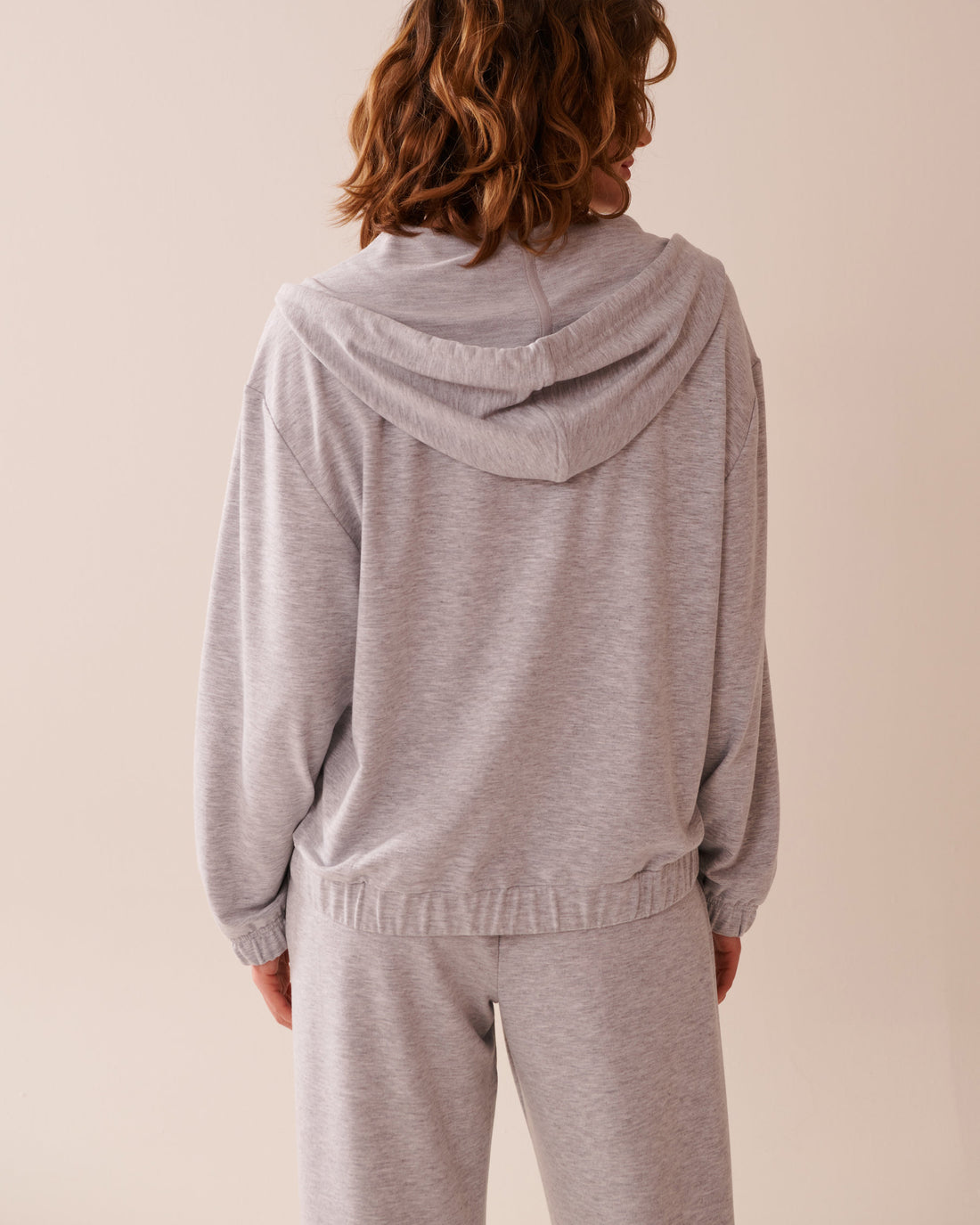 La Vie en Rose_French Terry Zip-up Hoodie_50100107_00007_02