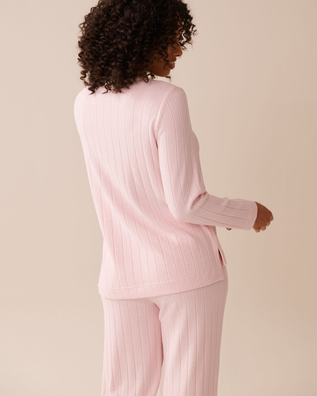 La Vie en Rose_Parfait Pink Mix_Ribbed Long Sleeve Shirt_50100112_60208_02
