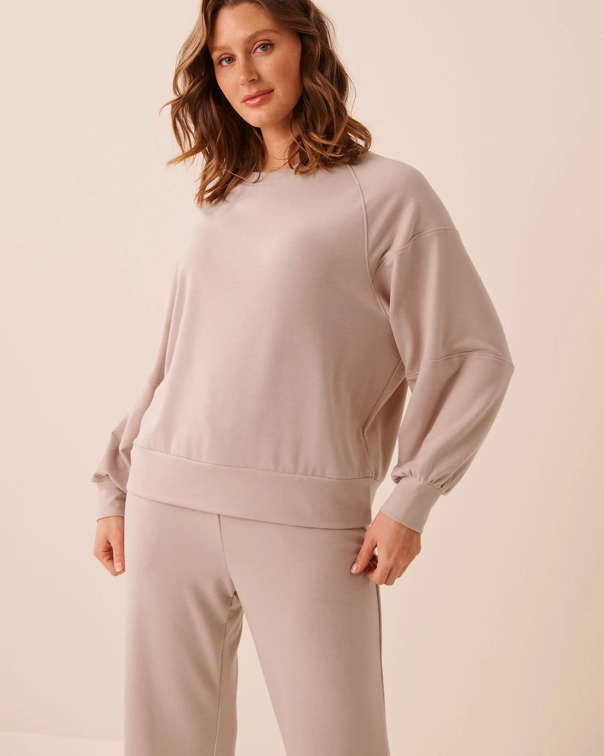 La Vie en Rose Mushroom Women French Terry Sweatshirt SKU: 50100128_20011 Image 01