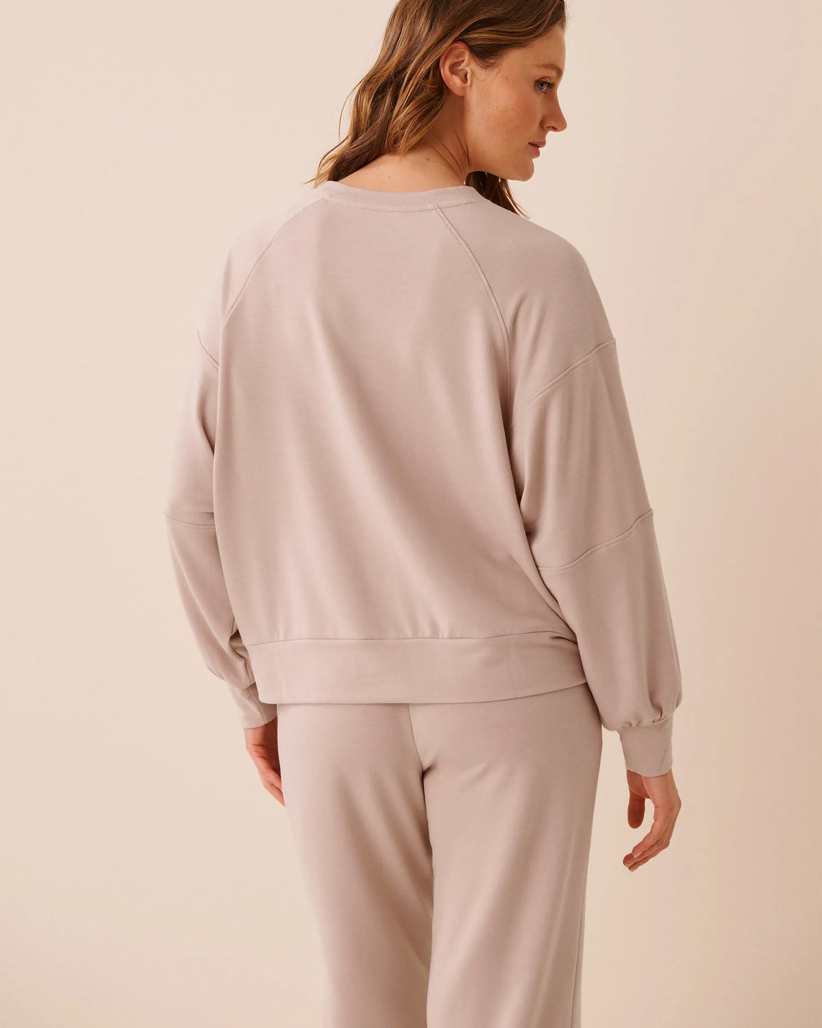 La Vie en Rose Mushroom Women French Terry Sweatshirt SKU: 50100128_20011 Image 02