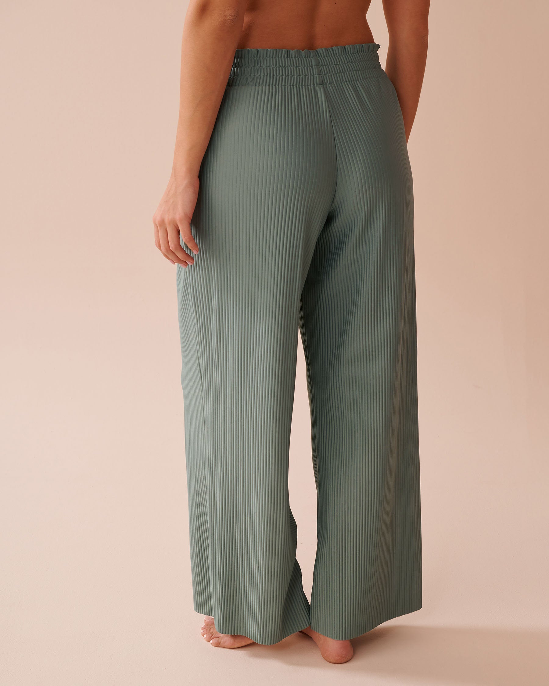 La Vie en Rose_Pleated Effect Pants_50200089_30019_02