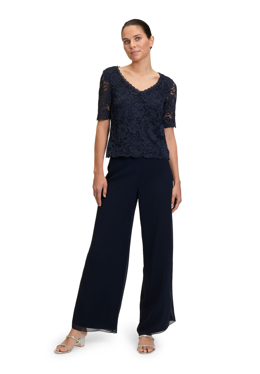 Vera Mont_Lace Top with Lace Edge_5048-4477_8541_02