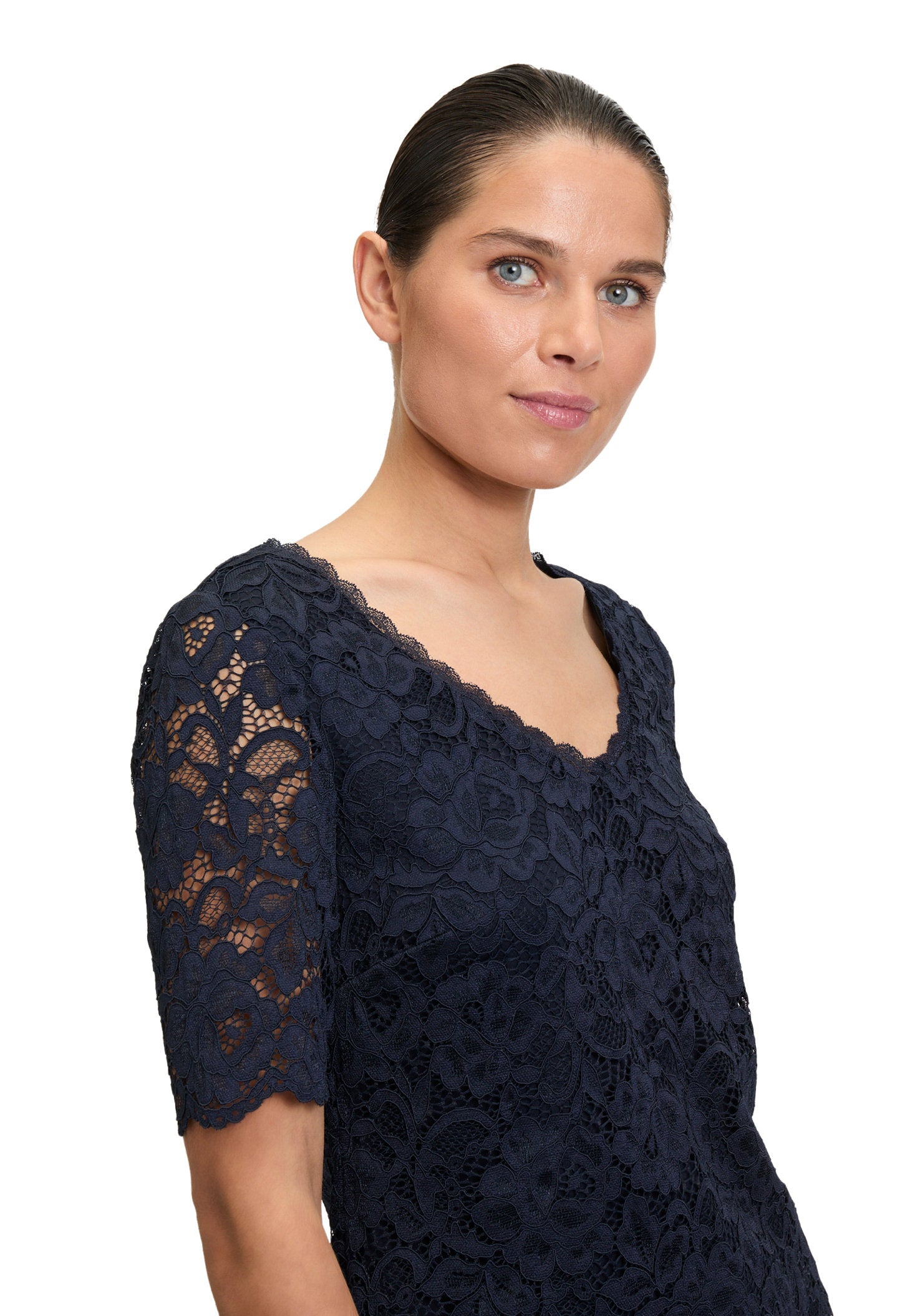 Vera Mont_Lace Top with Lace Edge_5048-4477_8541_06